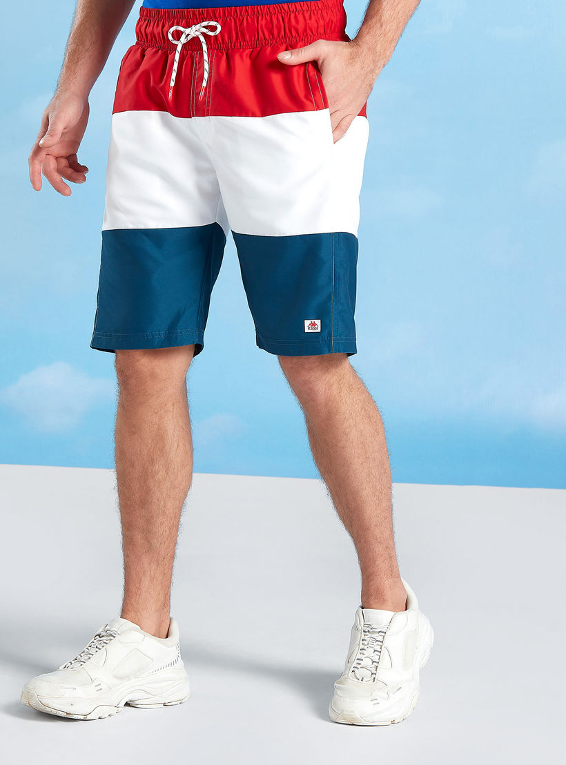 شورت سادة برباط وتفاصيل جيوب من كابا-men-clothing-sportswearandactivewear-bottoms-image-4