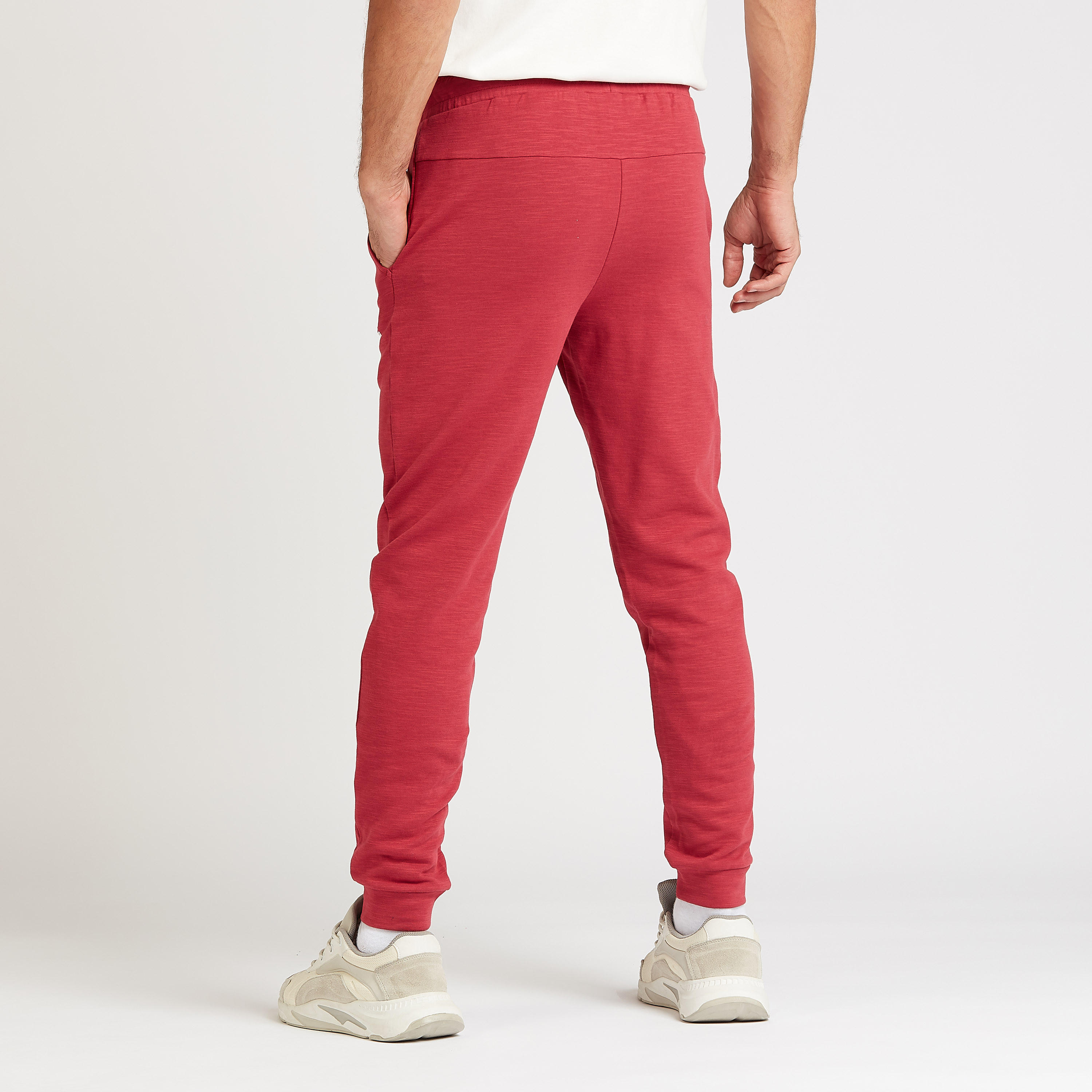 Kappa Full Length Solid Jog Pants with Pocket Detail and Drawstring-men-clothing-sportswearandactivewear-bottoms-image-4