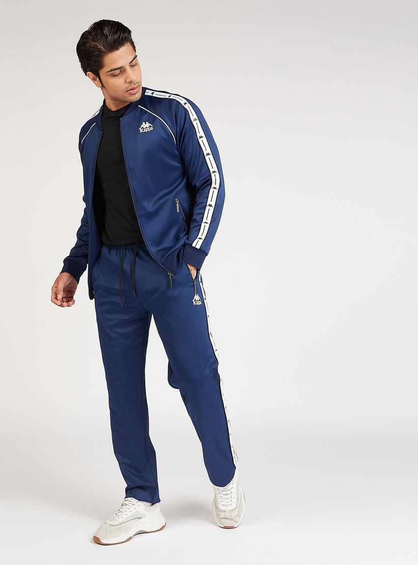 جاكيت مستدام بأكمام طويلة وشريطة وطبعات من كابا-men-clothing-jacketsandblazers-jackets-image-2