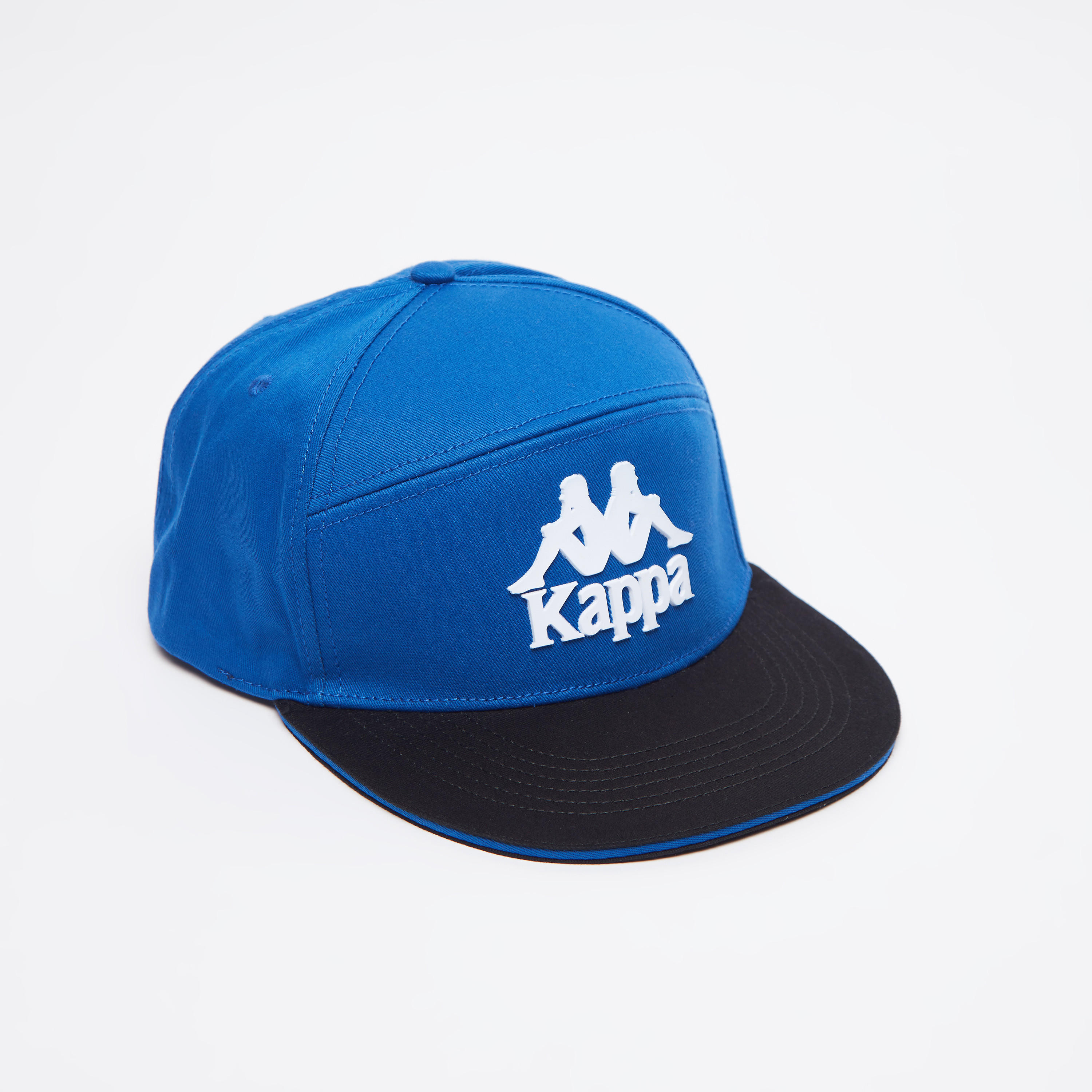Kappa Embroidered Cap with Snap Closure-men-caps-image-1