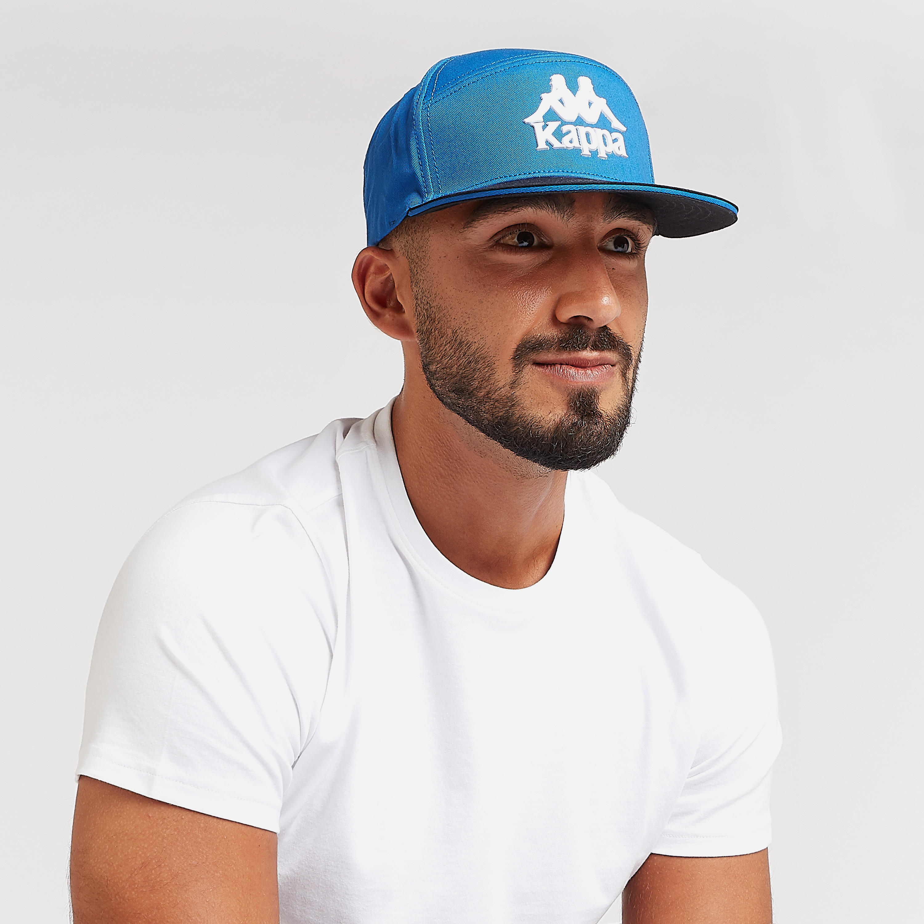 Kappa Embroidered Cap with Snap Closure-men-caps-image-2
