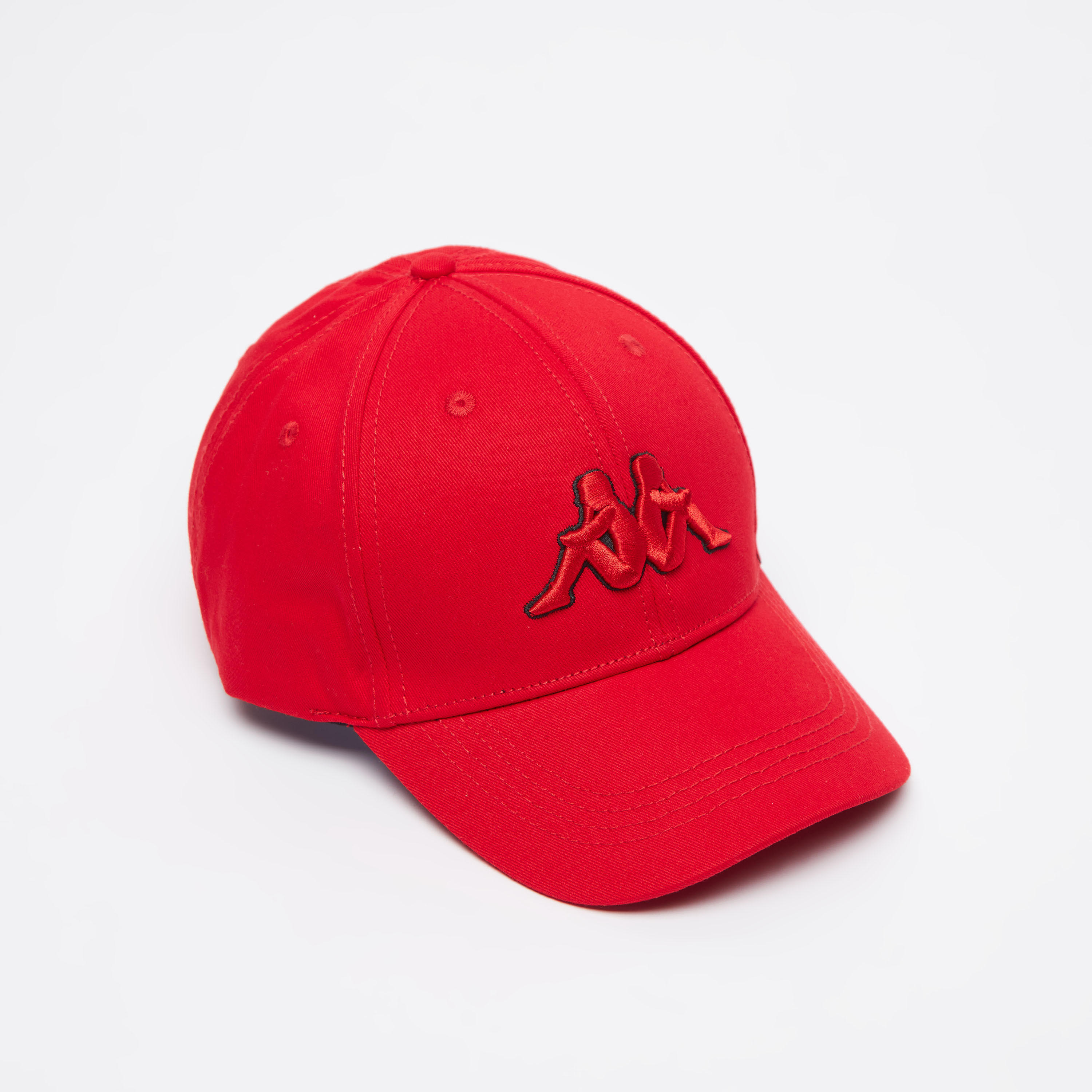 Kappa Logo Embroidered Cap with Clip Closure-men-caps-image-1