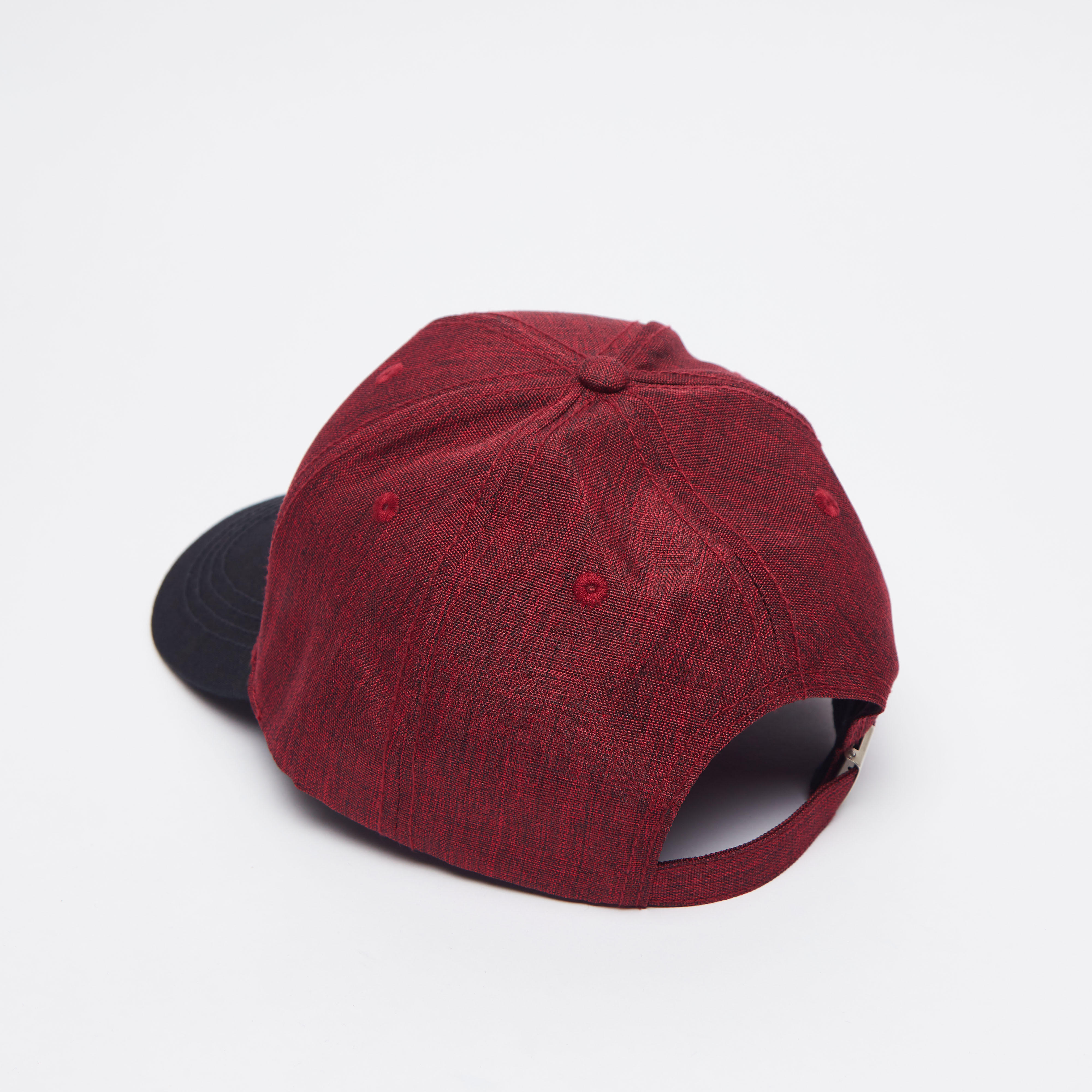 Kappa Textured Cap with Plate Buckle Closure-men-caps-image-3