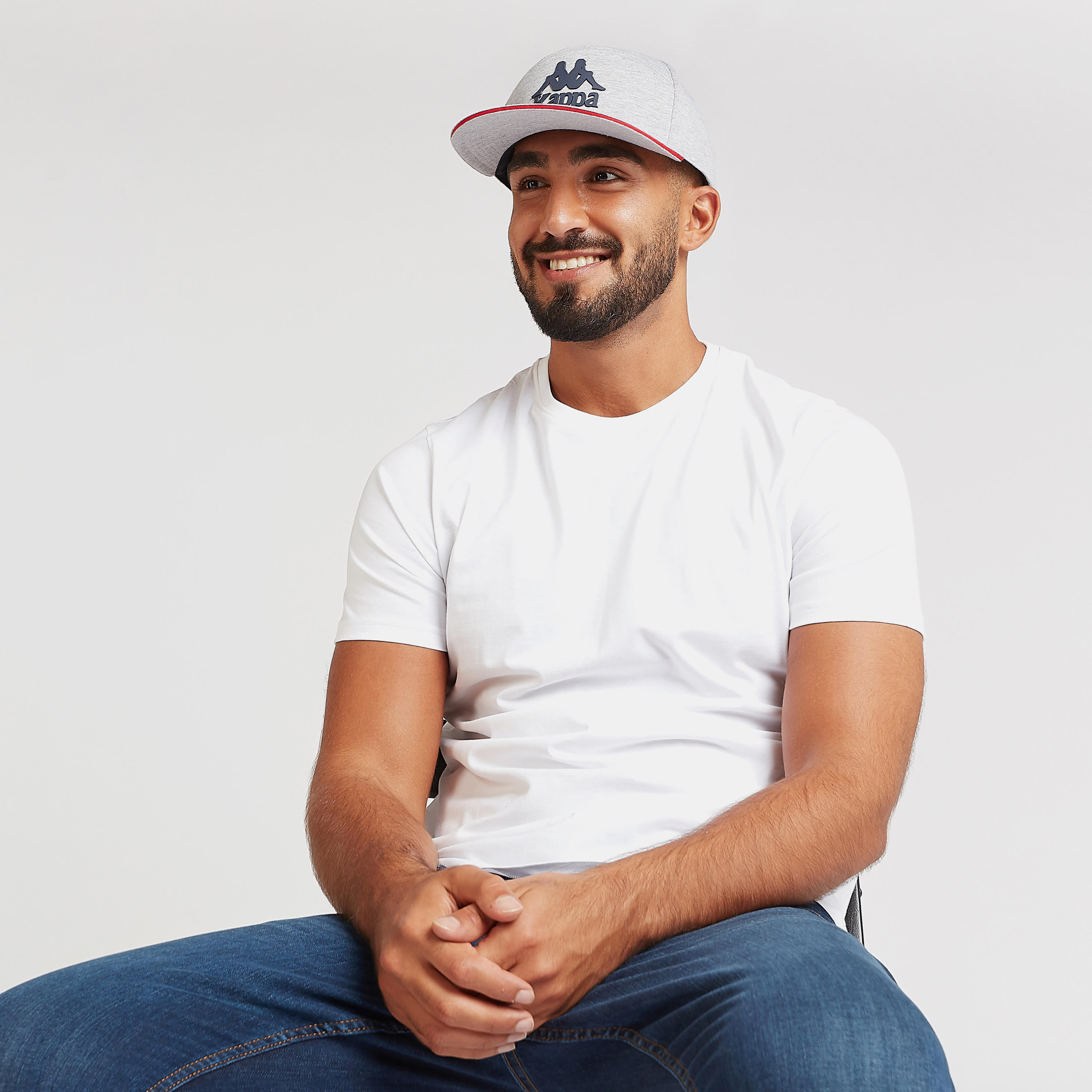 قبعة كاب بارز الملمس بزر إغلاق من كابا-men-caps-image-2