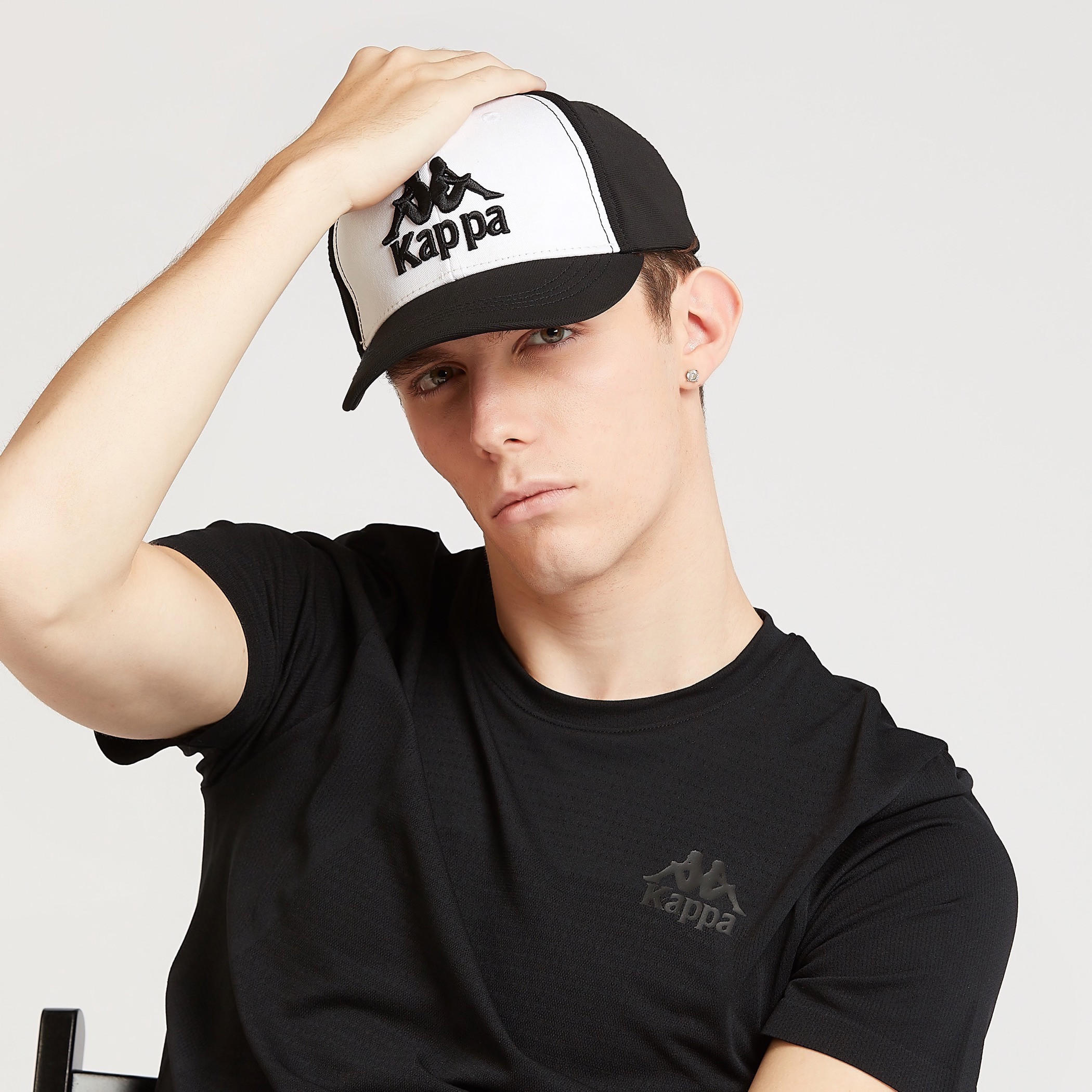 Kappa Textured Cap-men-caps-image-2