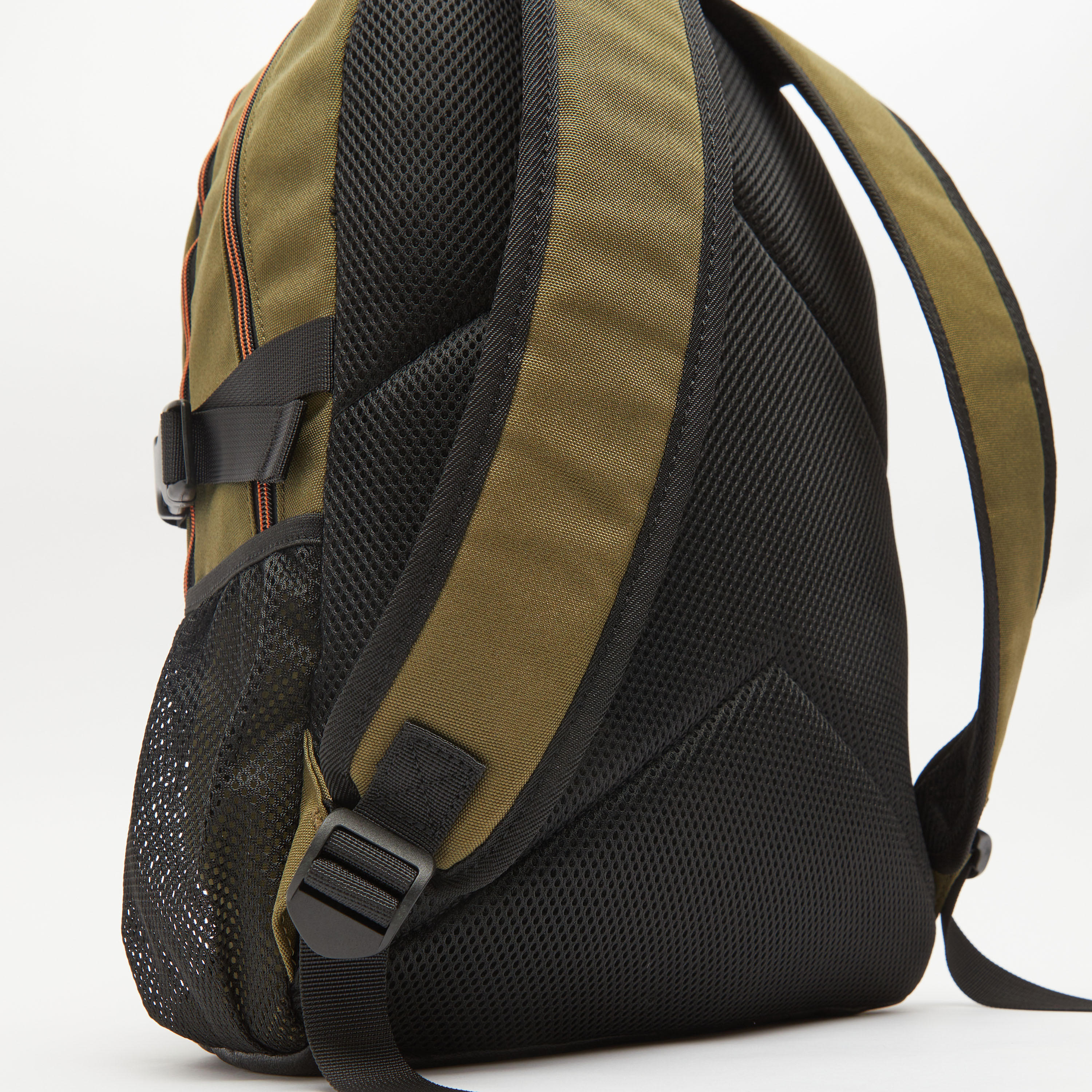 Kappa Printed Backpack with Adjustable Straps and Zip Closure-men-bags-image-3