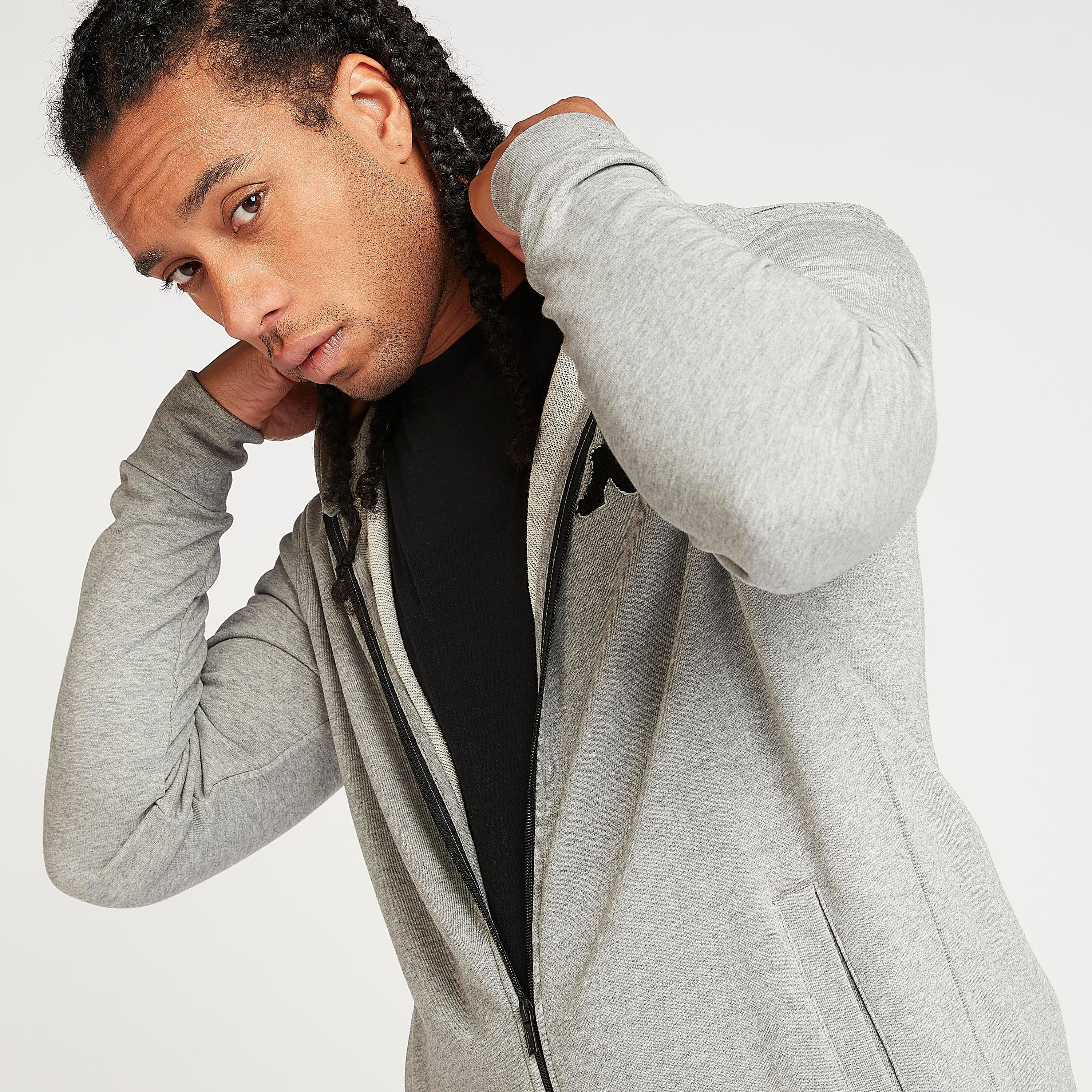 هودي بأكمام طويلة وجيوب من كابا-men-winterwear-hoodiesandsweatshirts-image-2