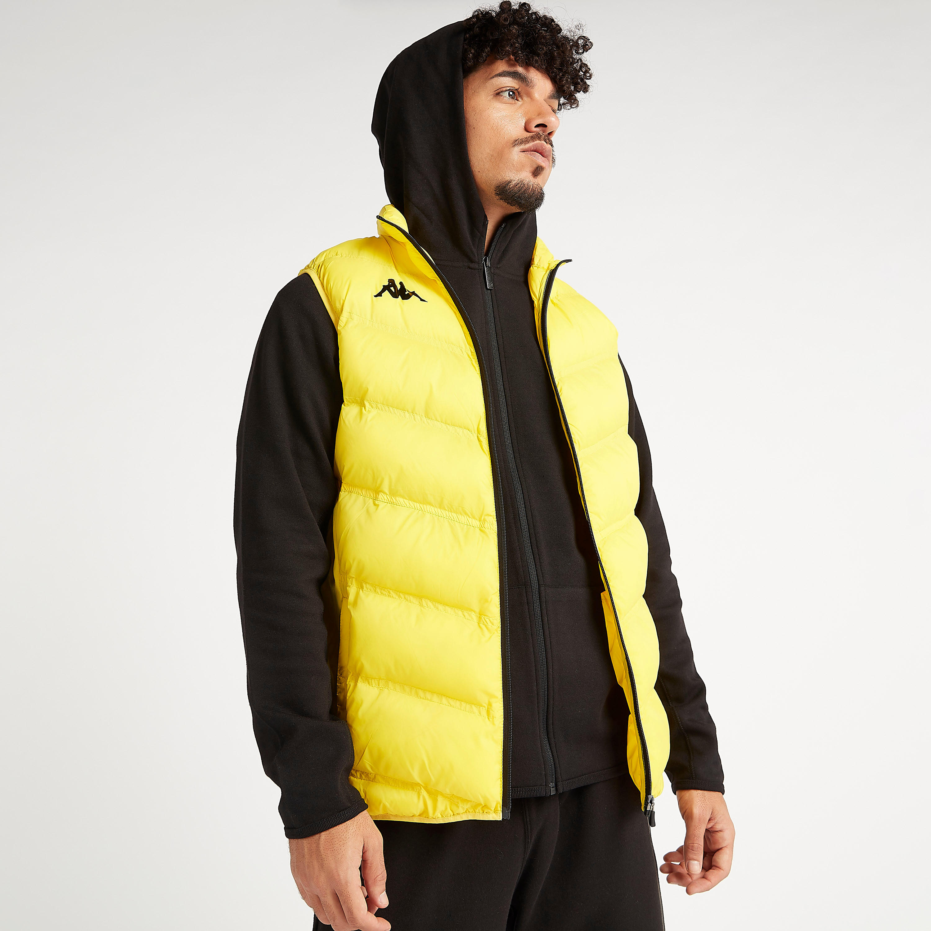 جاكيت جيليه بدون أكمام مبطن مع جيوب وسحاب للإغلاق من كابا-men-clothing-jacketsandblazers-jackets-image-5