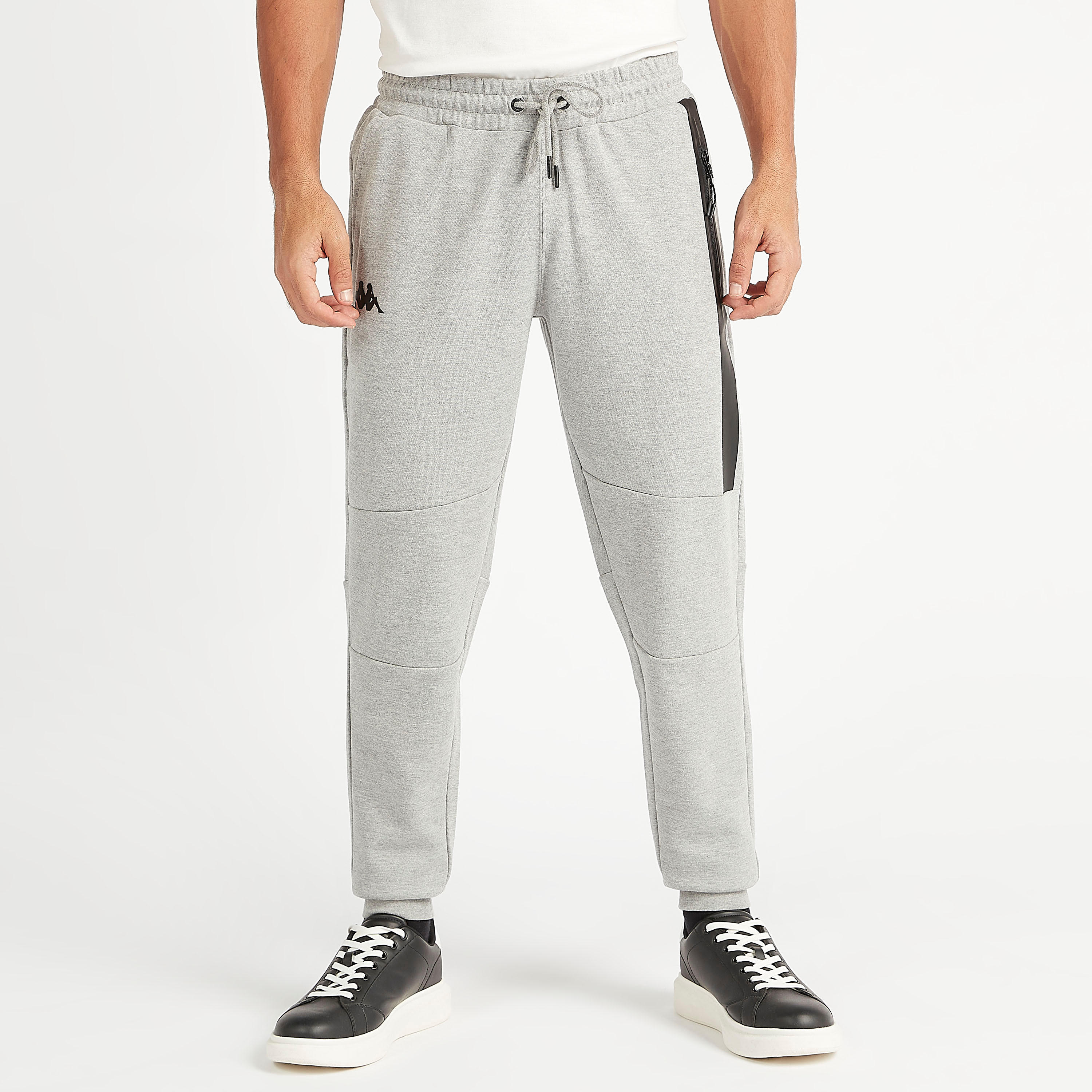 شورت مستدام سادة برباط إغلاق وجيوب من كابا-men-clothing-sportswearandactivewear-bottoms-image-5