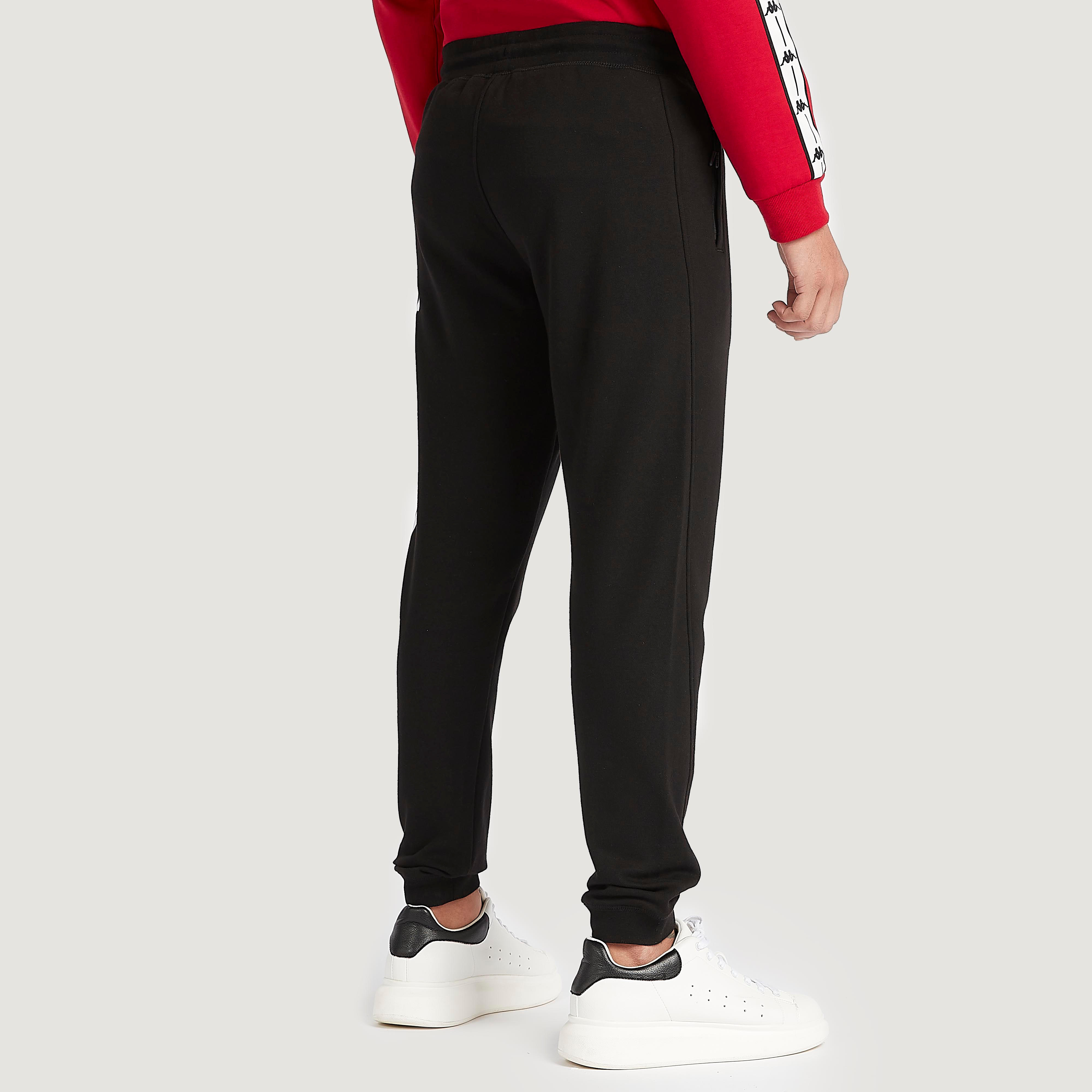 بنطلون رياضي برباط إغلاق وجيوب وطبعات من كابا-men-clothing-sportswearandactivewear-bottoms-image-2