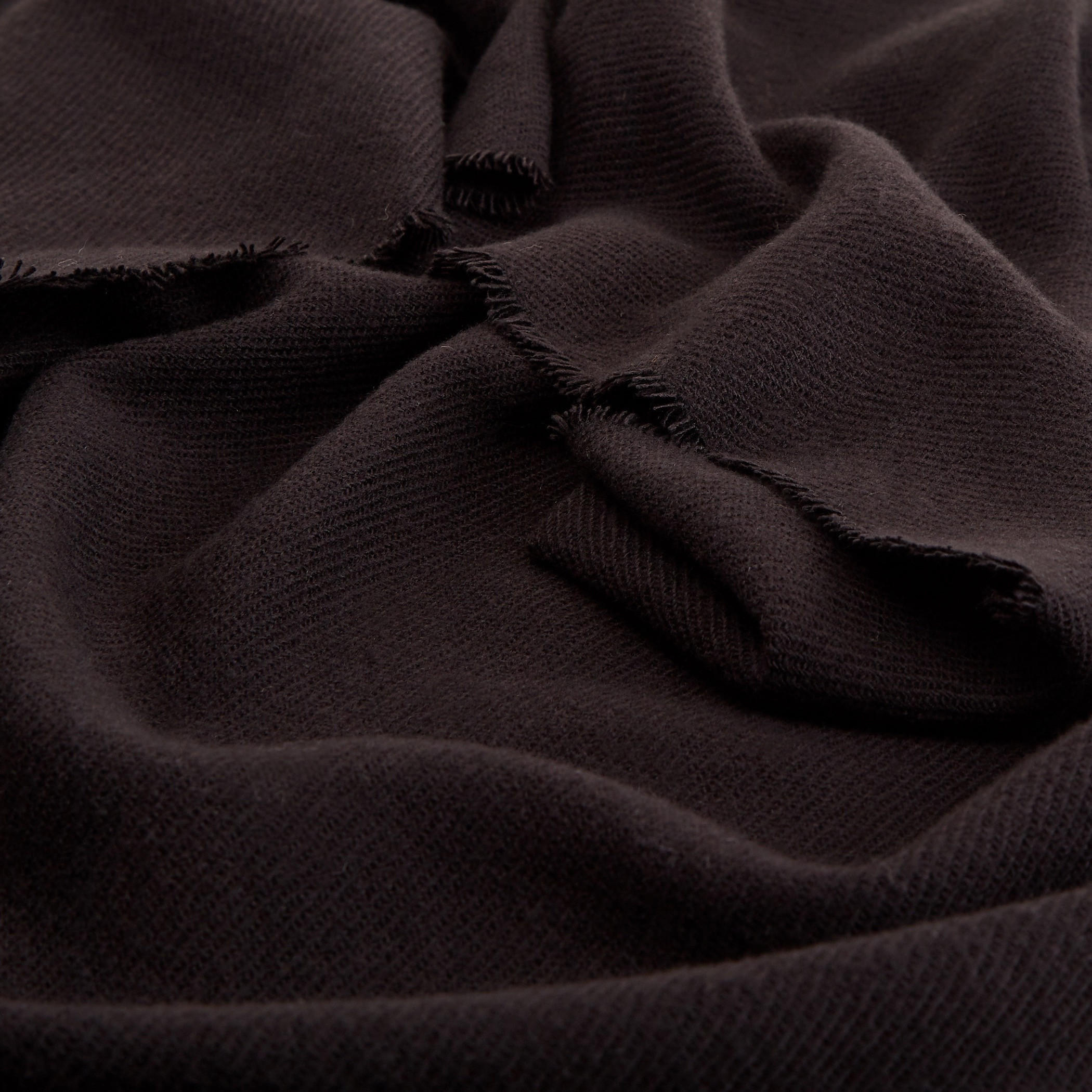 Kappa Logo Detail Solid Scarf with Fringes-men-scarvesandgloves-image-2