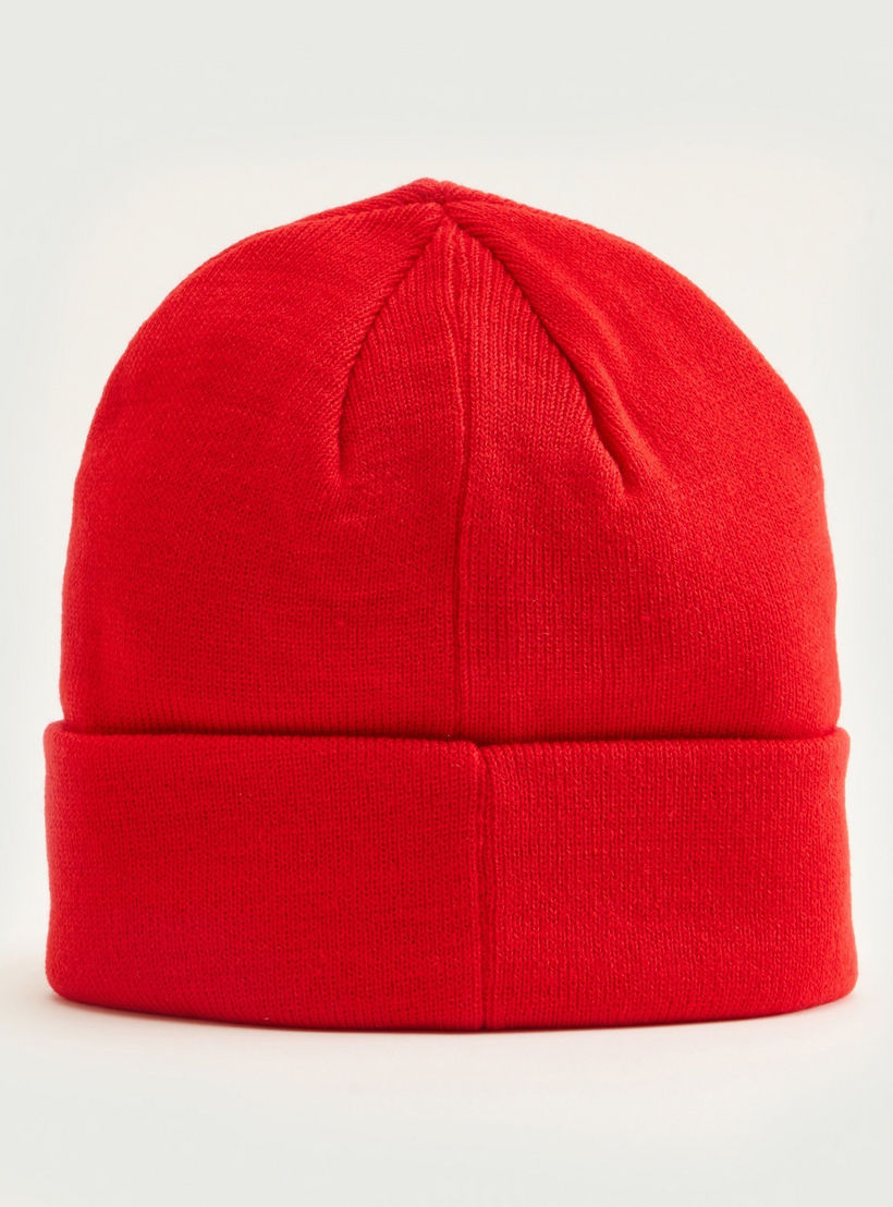 قبّعة بيني سادة بتطريز شعار من كابا-men-caps-image-2