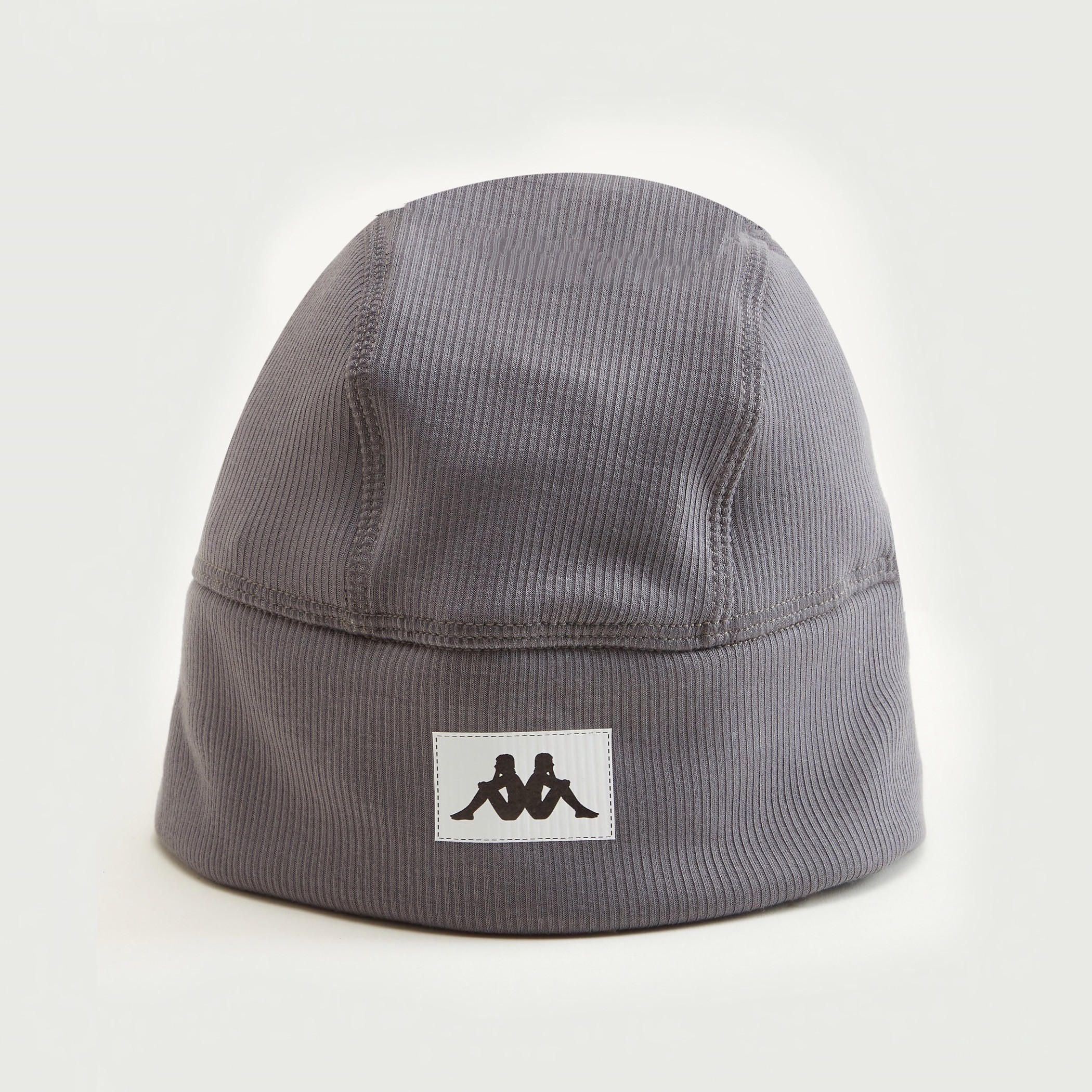 Kappa Solid Logo Detail Beanie-men-caps-image-1