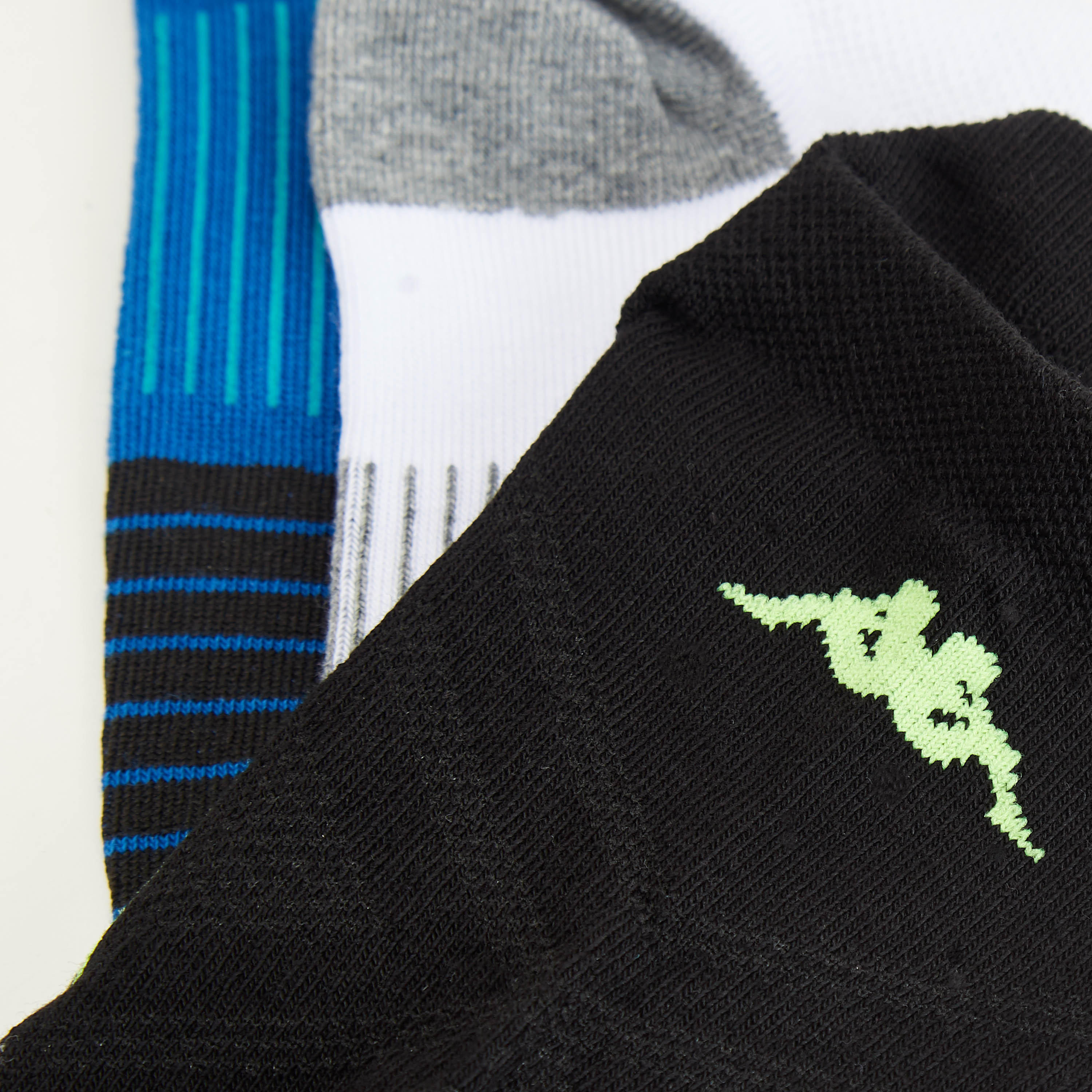 جوارب مقلّمة بطول الكاحل من كابا - طقم من 3 أزواج-men-socks-image-4