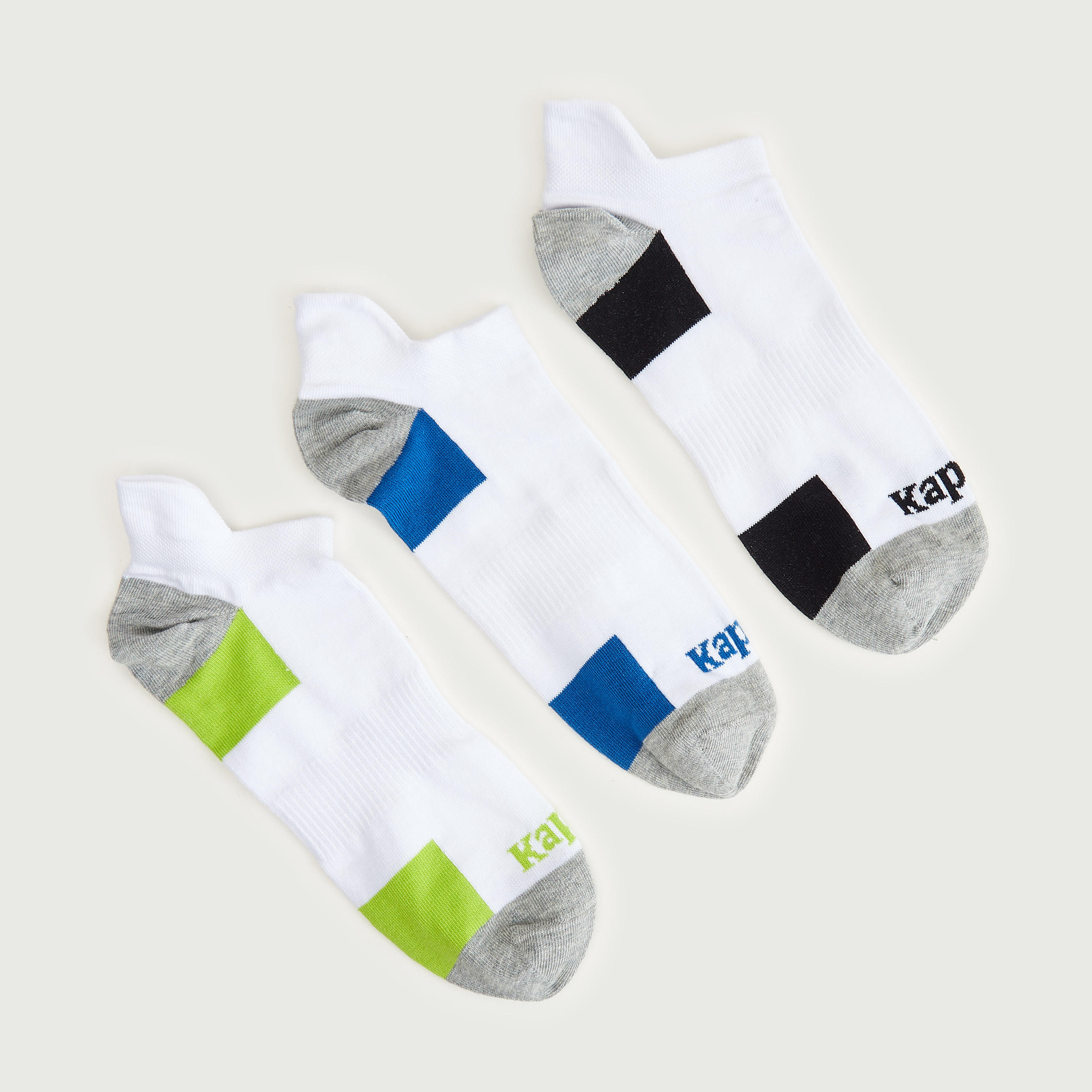 جوارب بطول الكاحل من كابا - طقم من 3 أزواج-men-socks-image-1