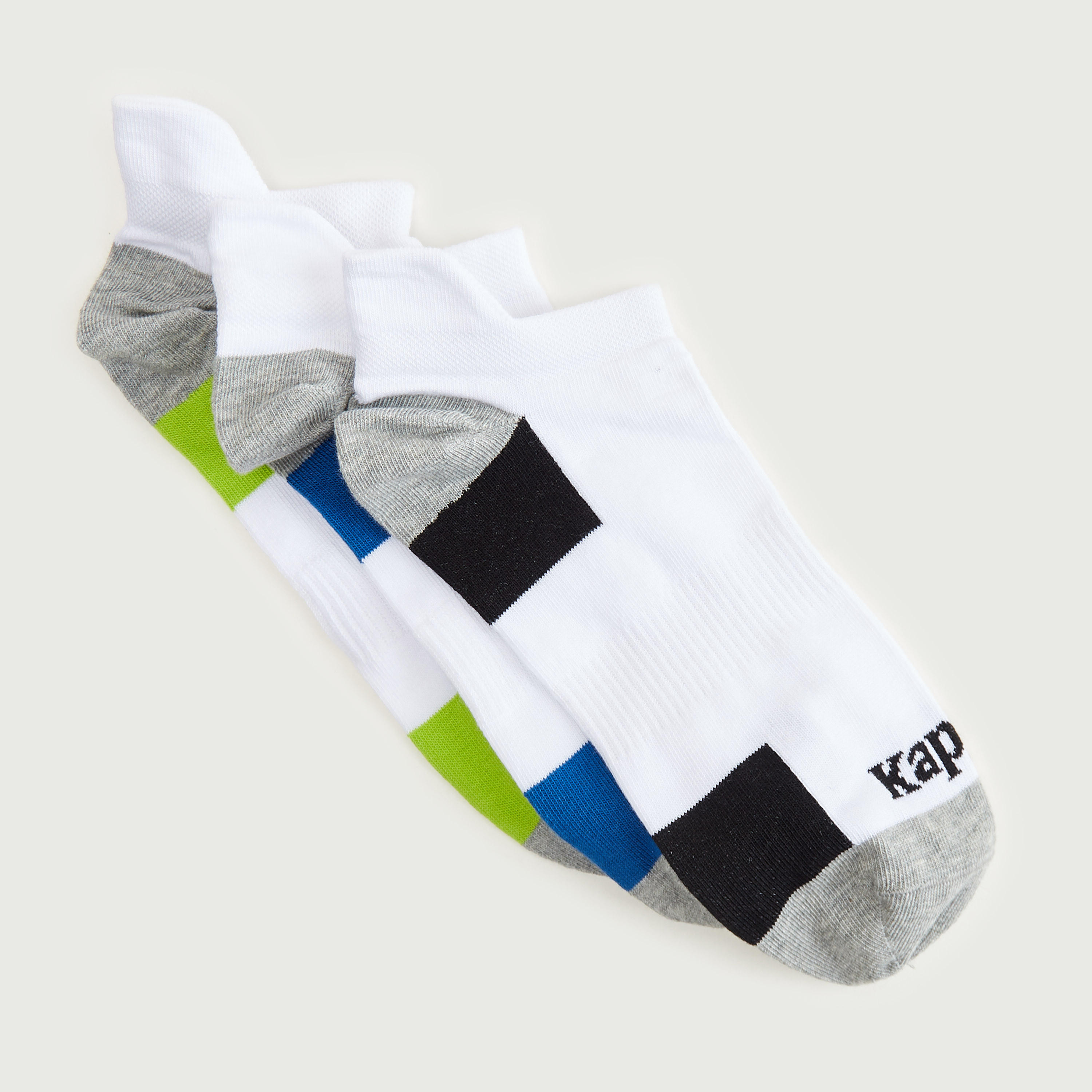 جوارب بطول الكاحل من كابا - طقم من 3 أزواج-men-socks-image-2
