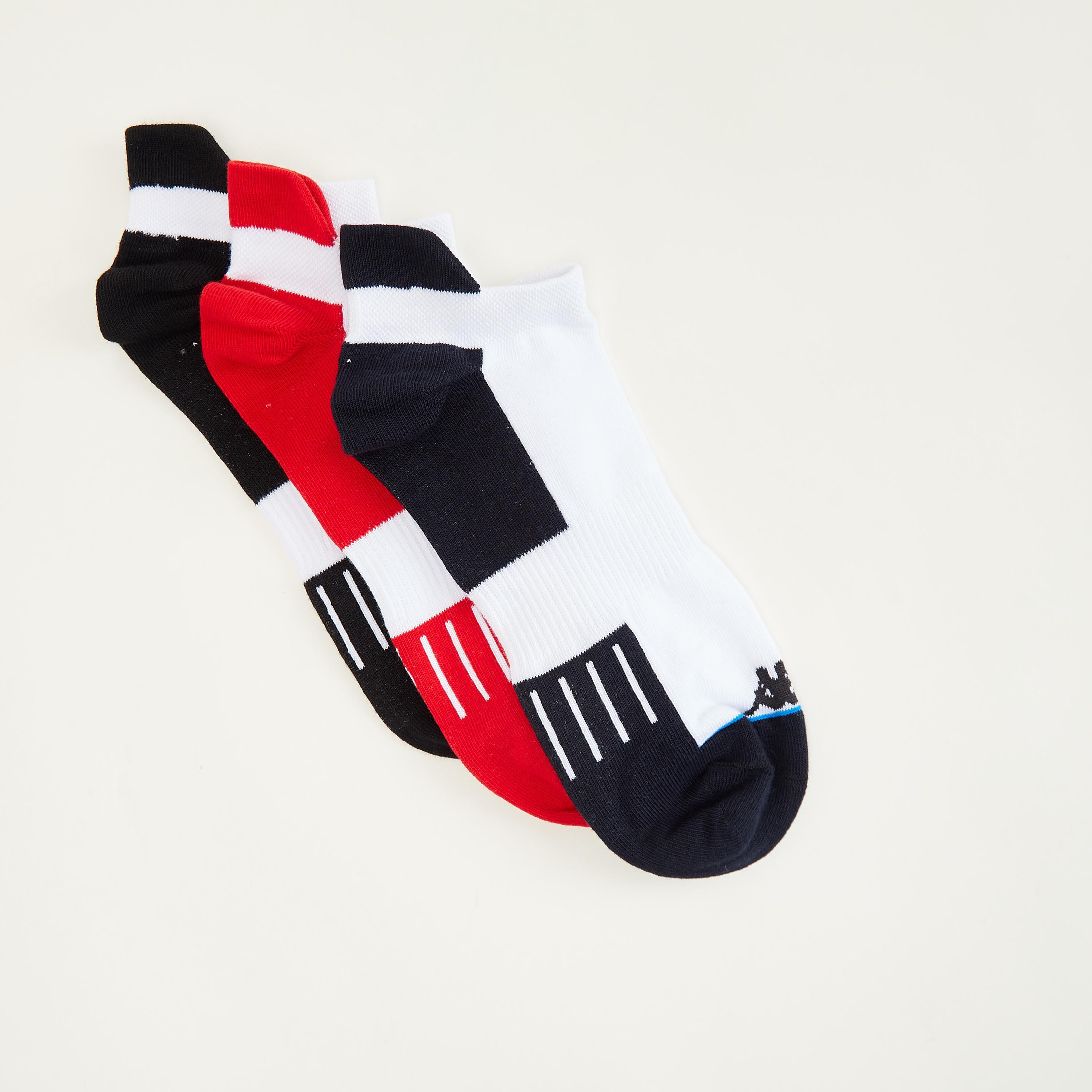 جوارب بطول الكاحل وبتفاصيل شعار من كابا - طقم من 3 أزواج-men-socks-image-2