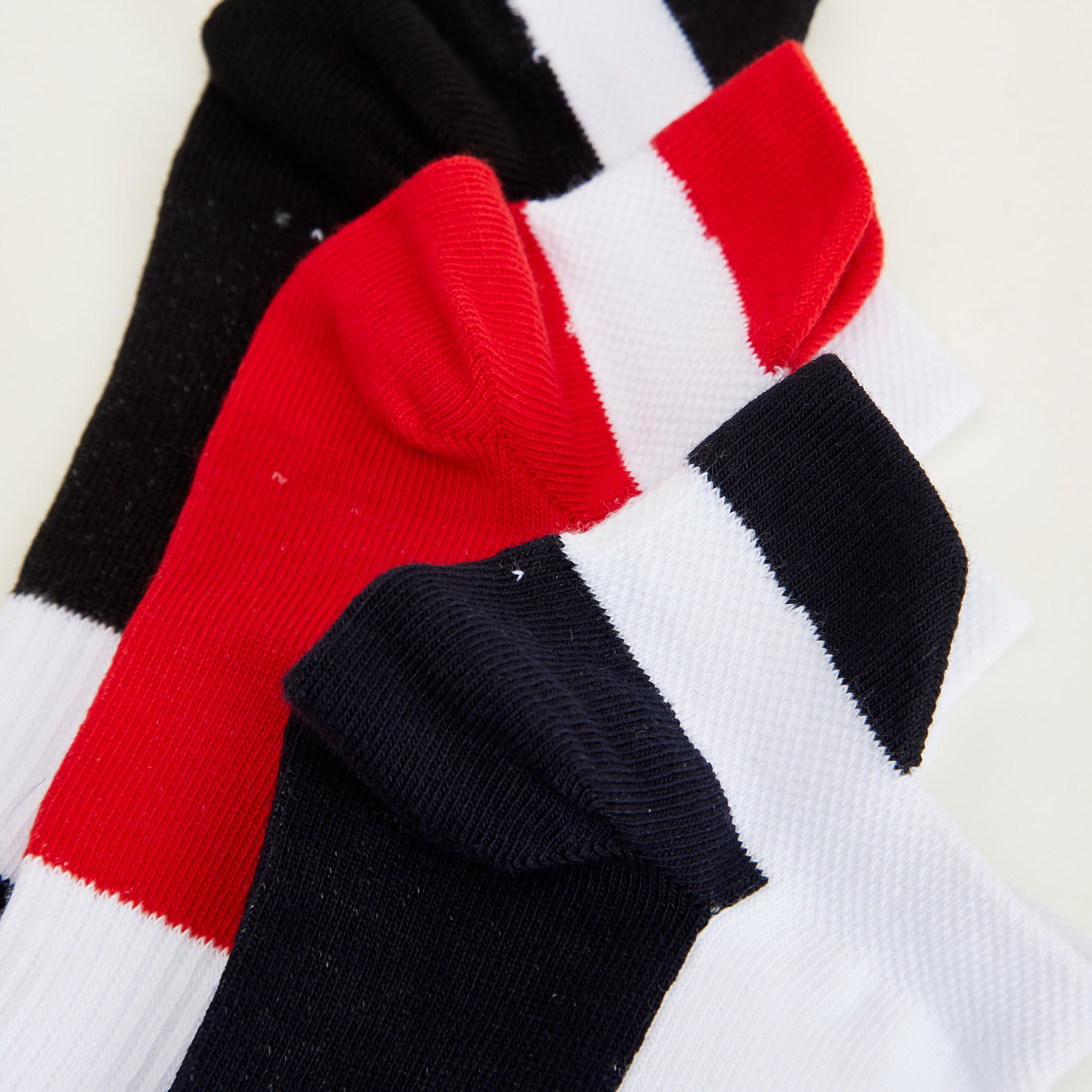 جوارب بطول الكاحل وبتفاصيل شعار من كابا - طقم من 3 أزواج-men-socks-image-3