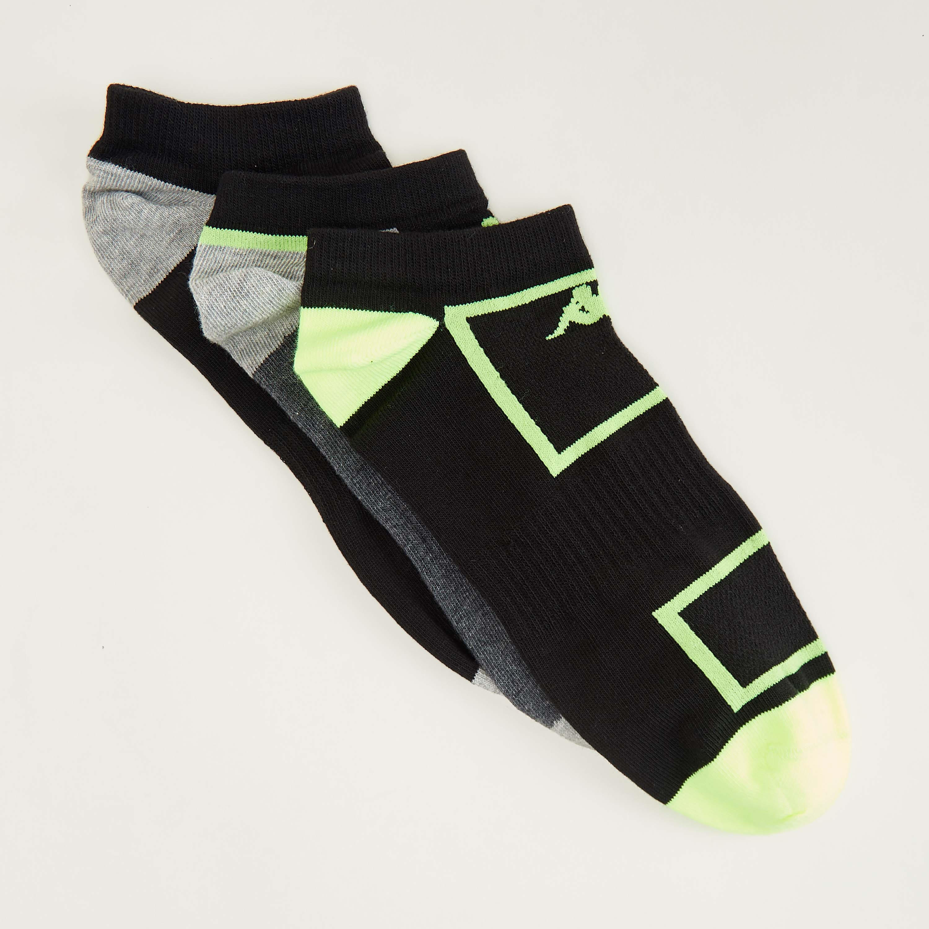 جوارب متنوّعة بطول الكاحل من كابا - طقم من 3 أزواج-men-socks-image-2