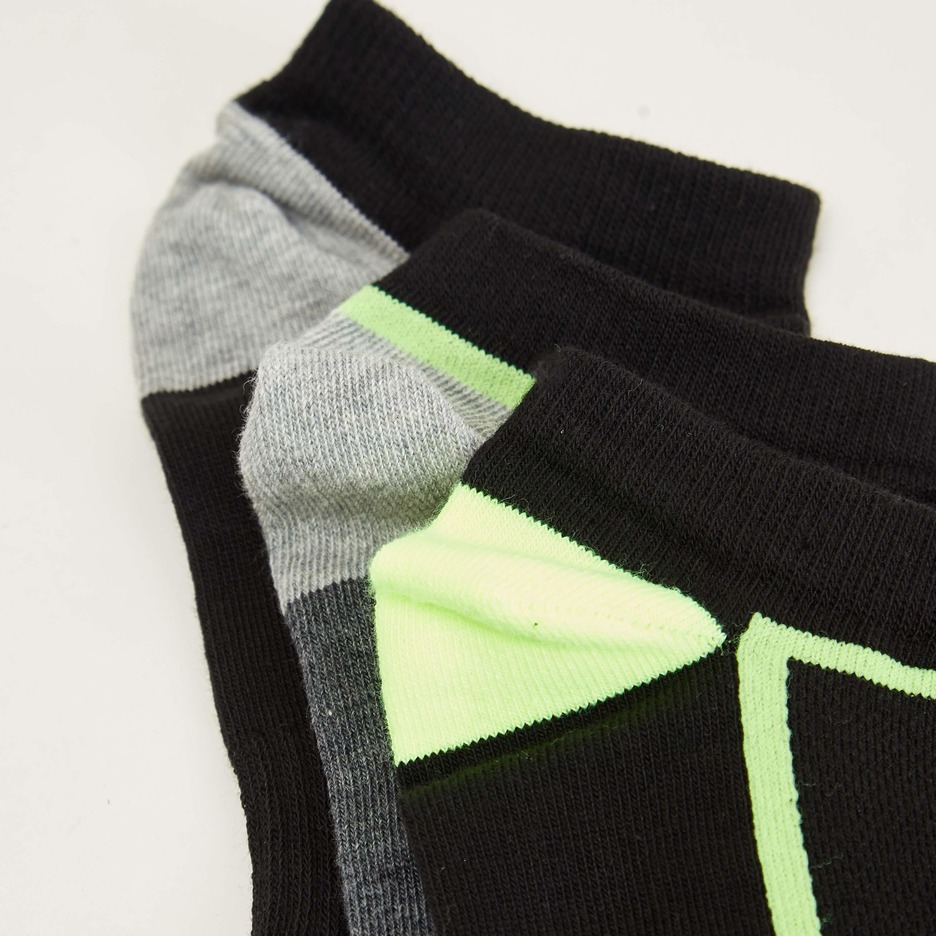 جوارب متنوّعة بطول الكاحل من كابا - طقم من 3 أزواج-men-socks-image-3