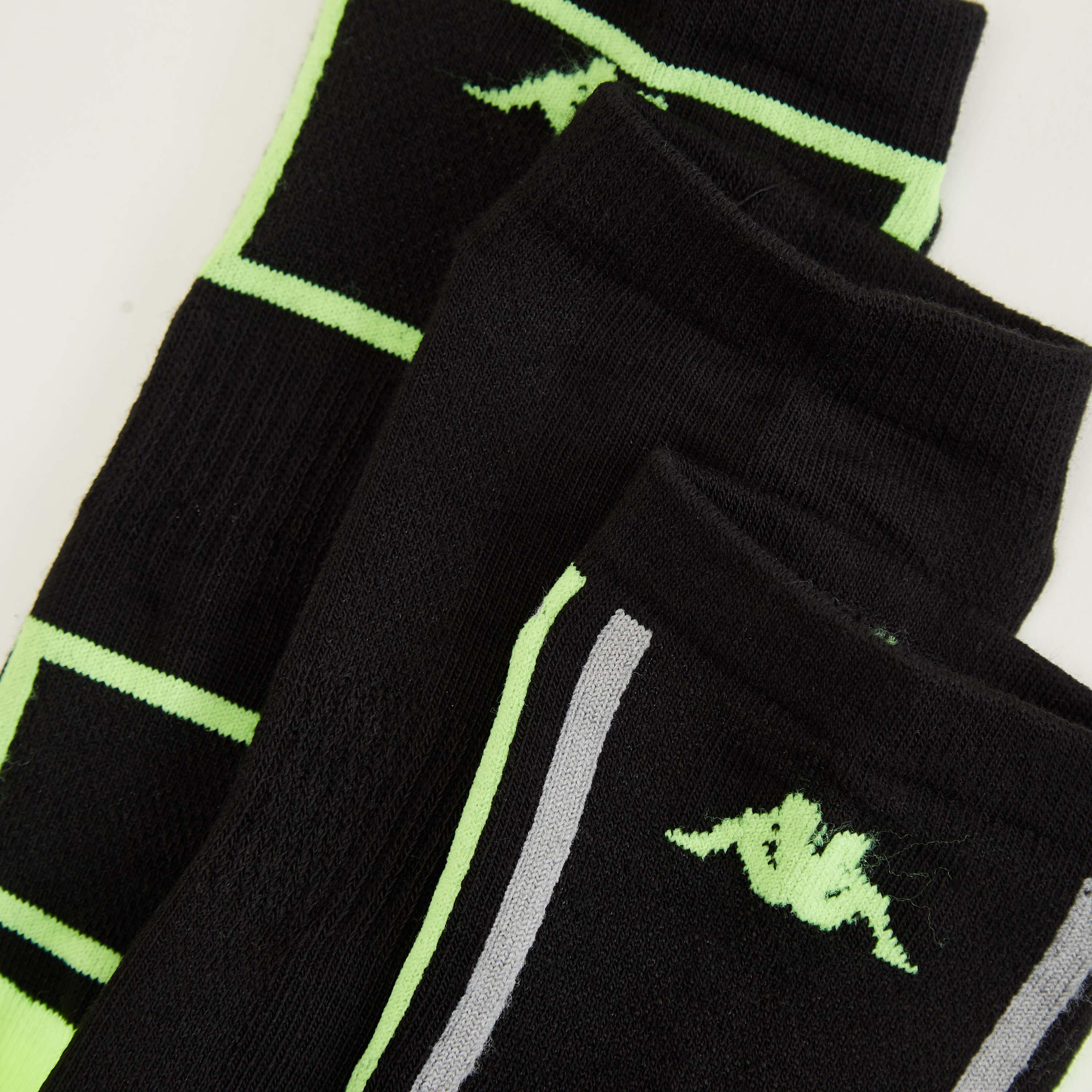 جوارب متنوّعة بطول الكاحل من كابا - طقم من 3 أزواج-men-socks-image-4