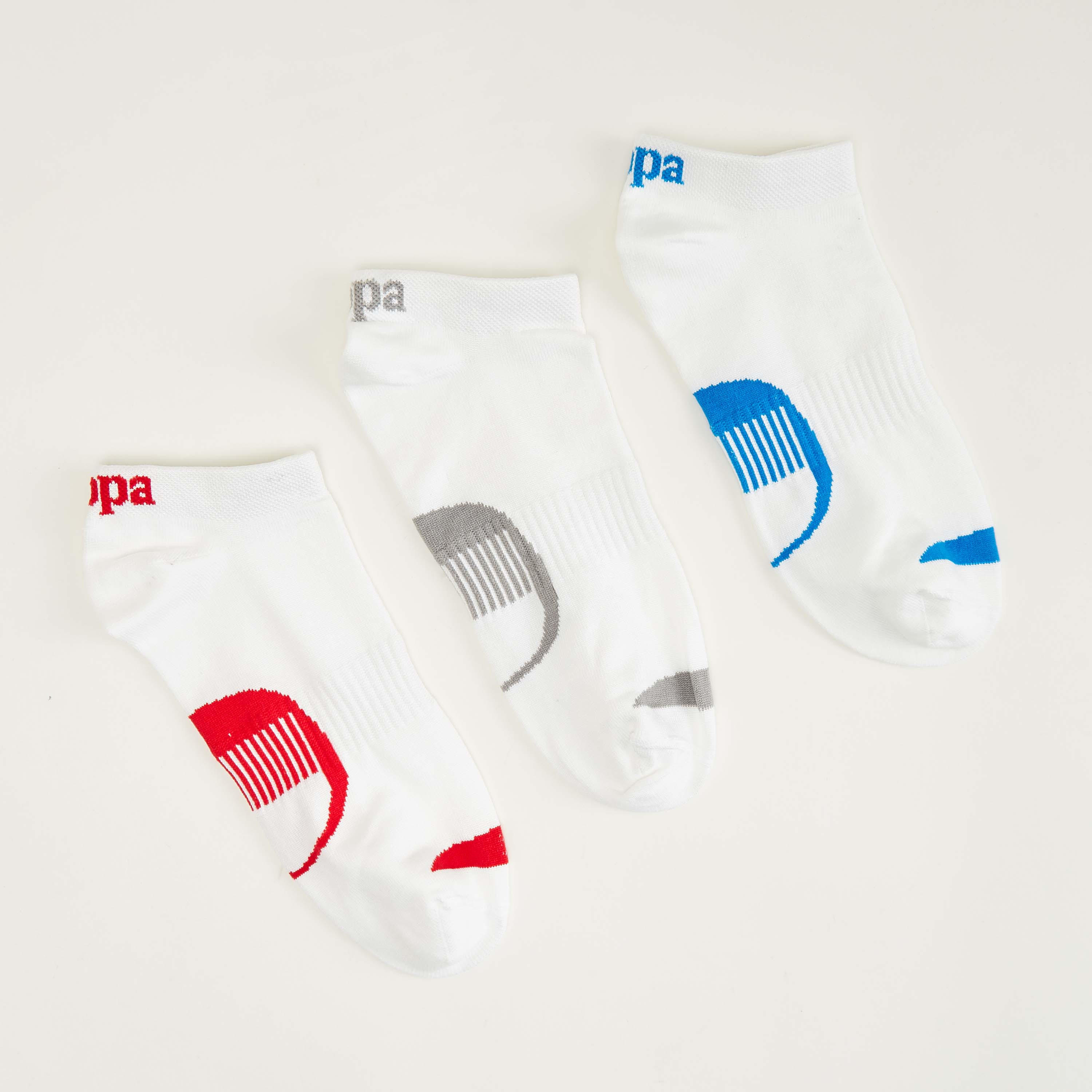 جوارب بطول الكاحل من كابا - طقم من 3 أزواج-men-socks-image-4