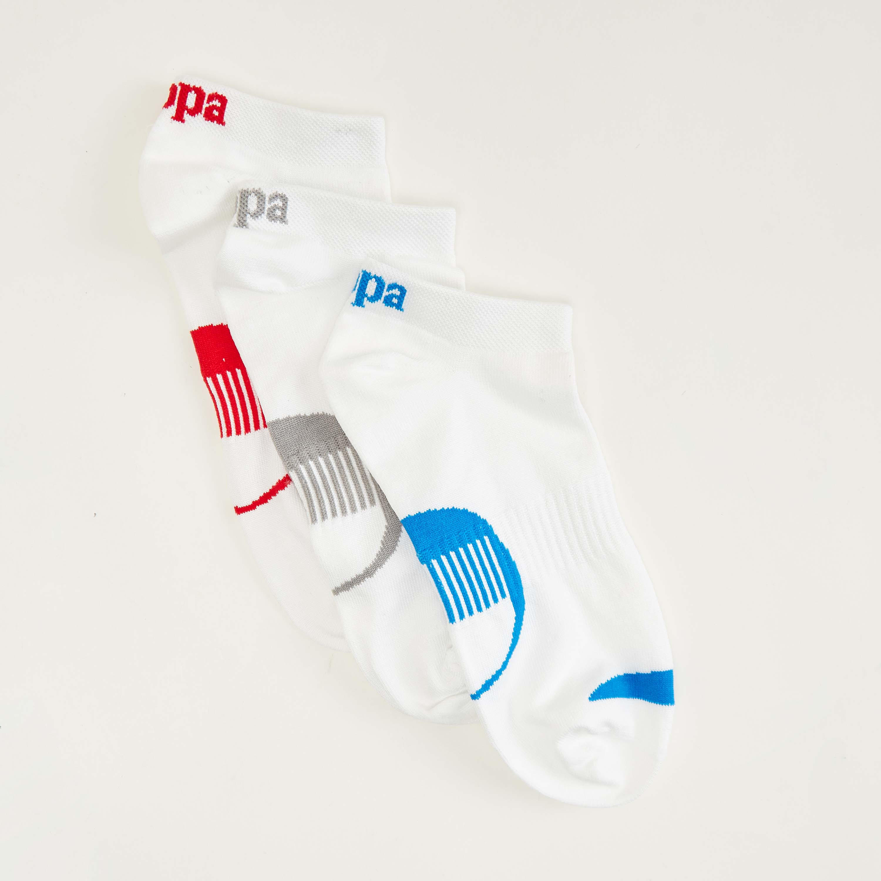 جوارب بطول الكاحل من كابا - طقم من 3 أزواج-men-socks-image-3