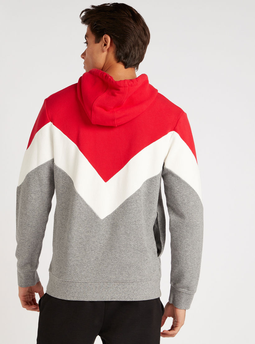 هودي بأكمام طويلة وطبعات قوالب ملونة من كابا-men-winterwear-hoodiesandsweatshirts-image-4