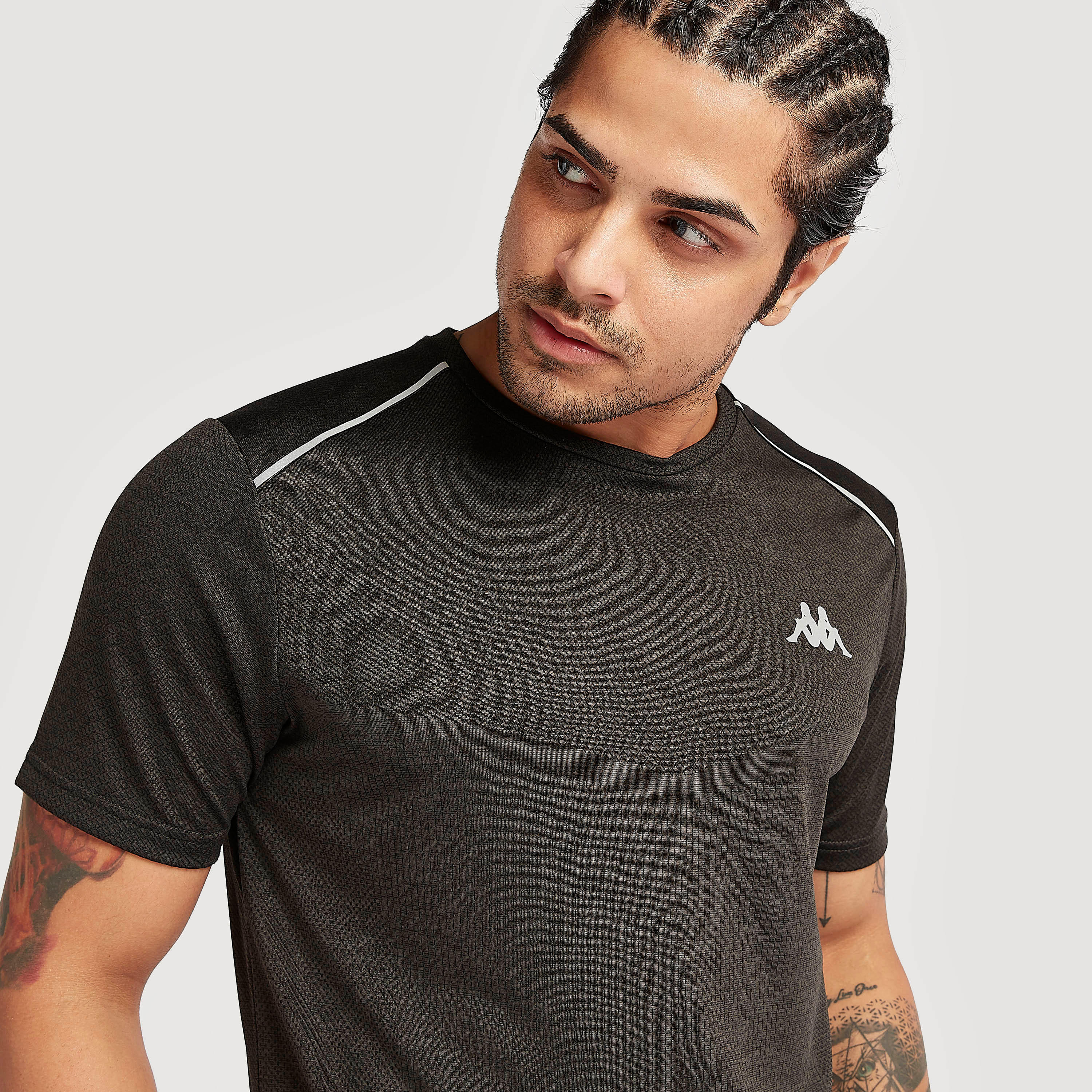 Kappa Printed Crew Neck T-shirt with Short Sleeves-men-clothing-sportswearandactivewear-tshirtsandpolos-image-3
