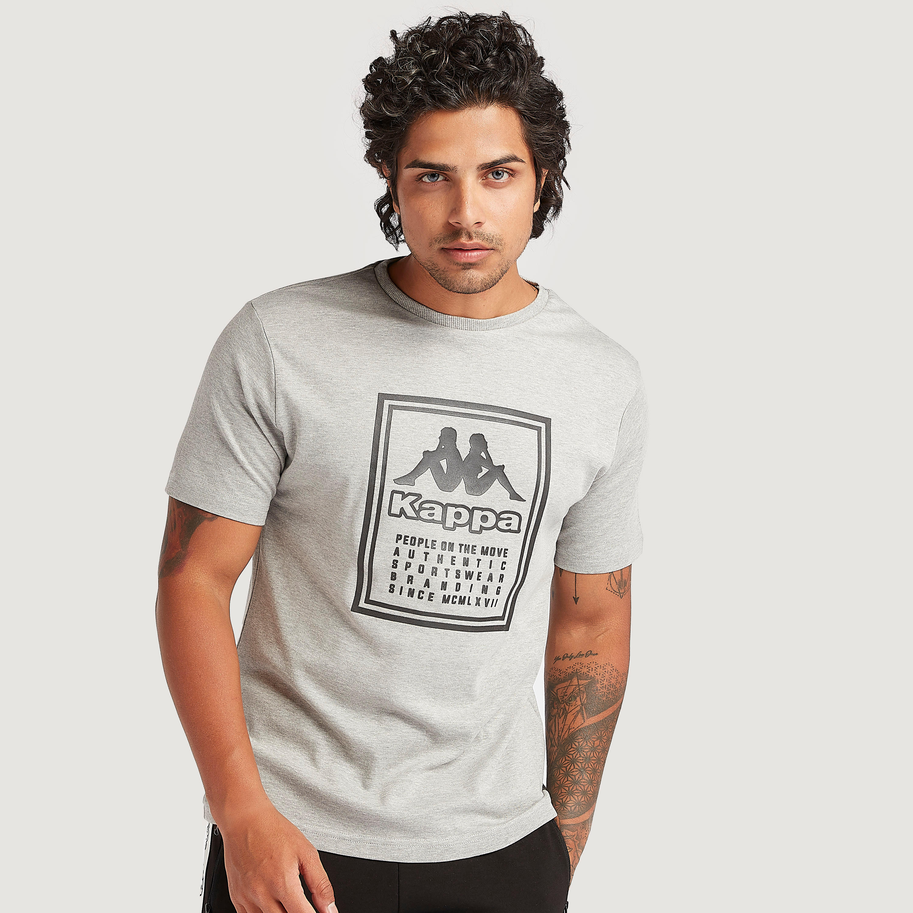 Kappa Printed T-shirt with Short Sleeves and Crew Neck-men-clothing-sportswearandactivewear-tshirtsandpolos-image-1