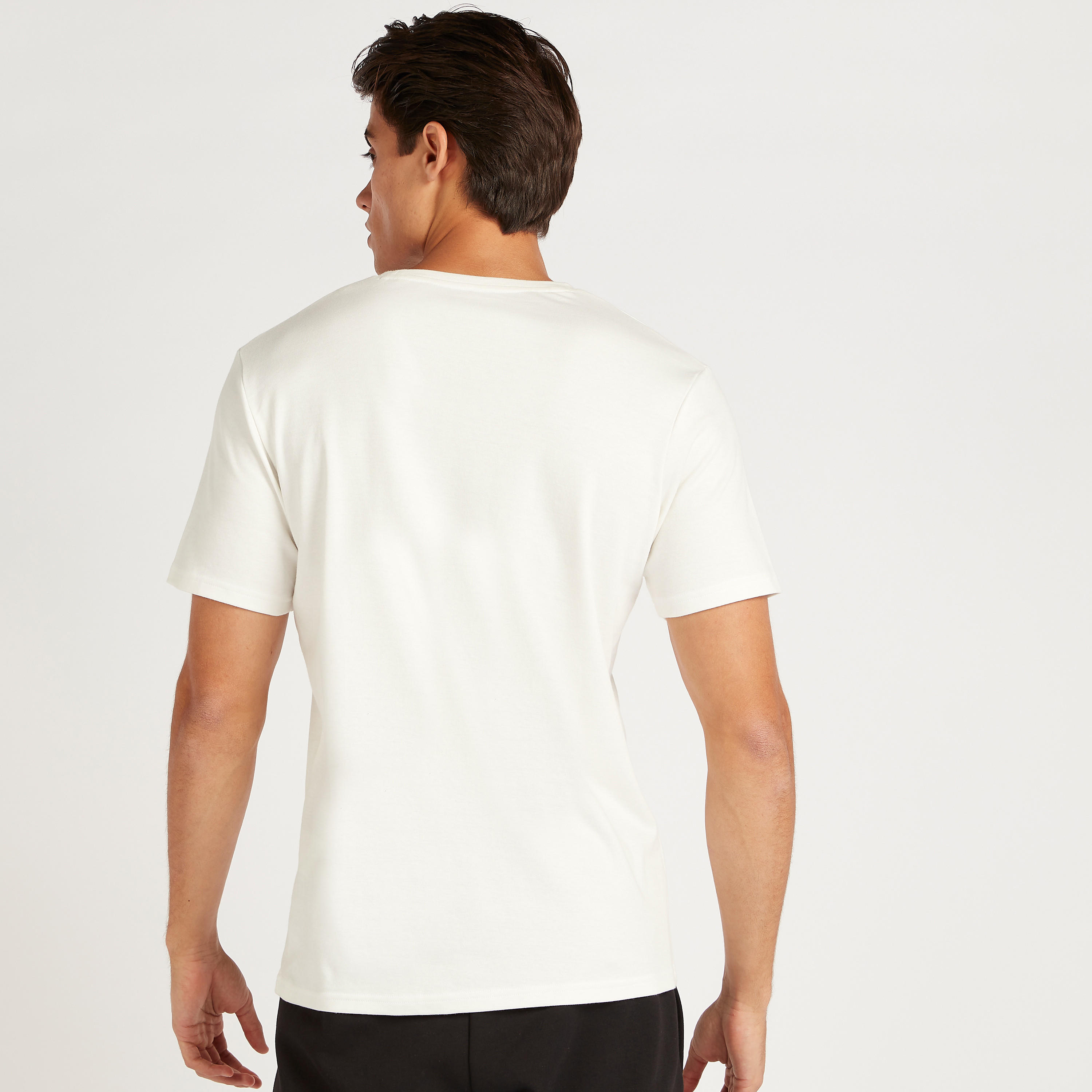 تيشيرت بطبعات وياقة ضيّقة وأكمام قصيرة من كابا-men-clothing-sportswearandactivewear-tshirtsandpolos-image-4