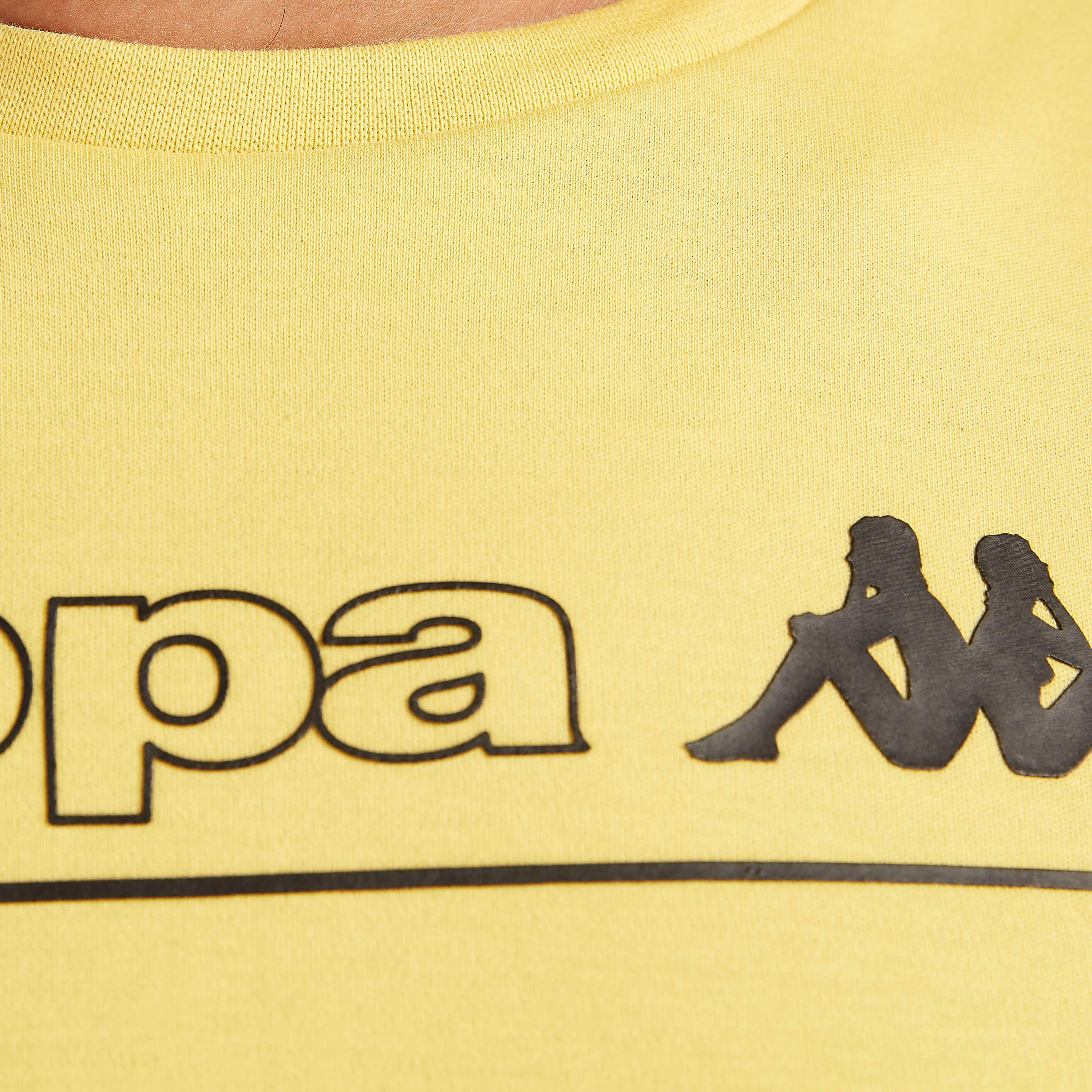 تيشيرت بطبعات وياقة ضيّقة وأكمام قصيرة من كابا-men-clothing-sportswearandactivewear-tshirtsandpolos-image-1