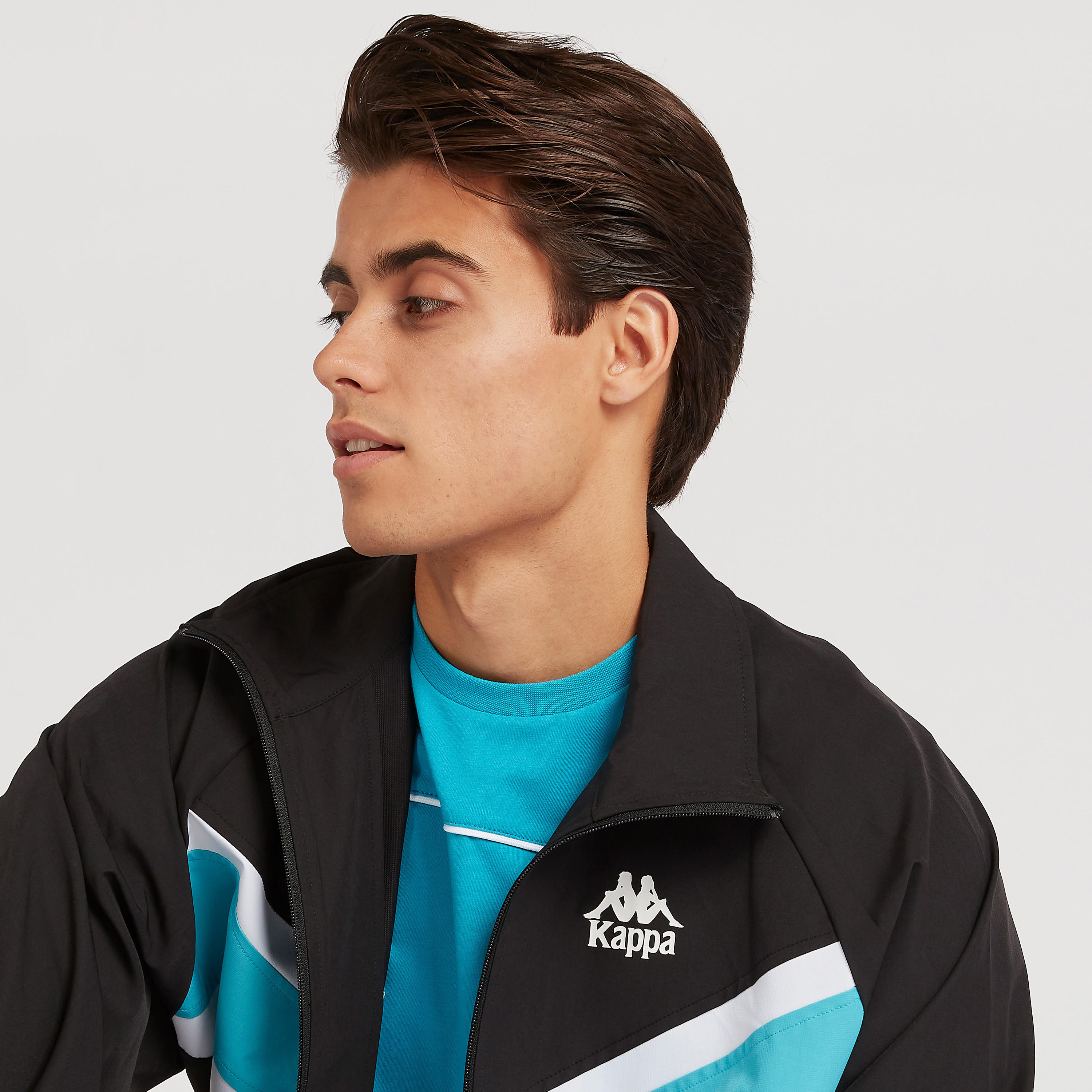 Kappa Logo Printed Zip Through Jacket with Long Sleeves-men-clothing-jacketsandblazers-jackets-image-10
