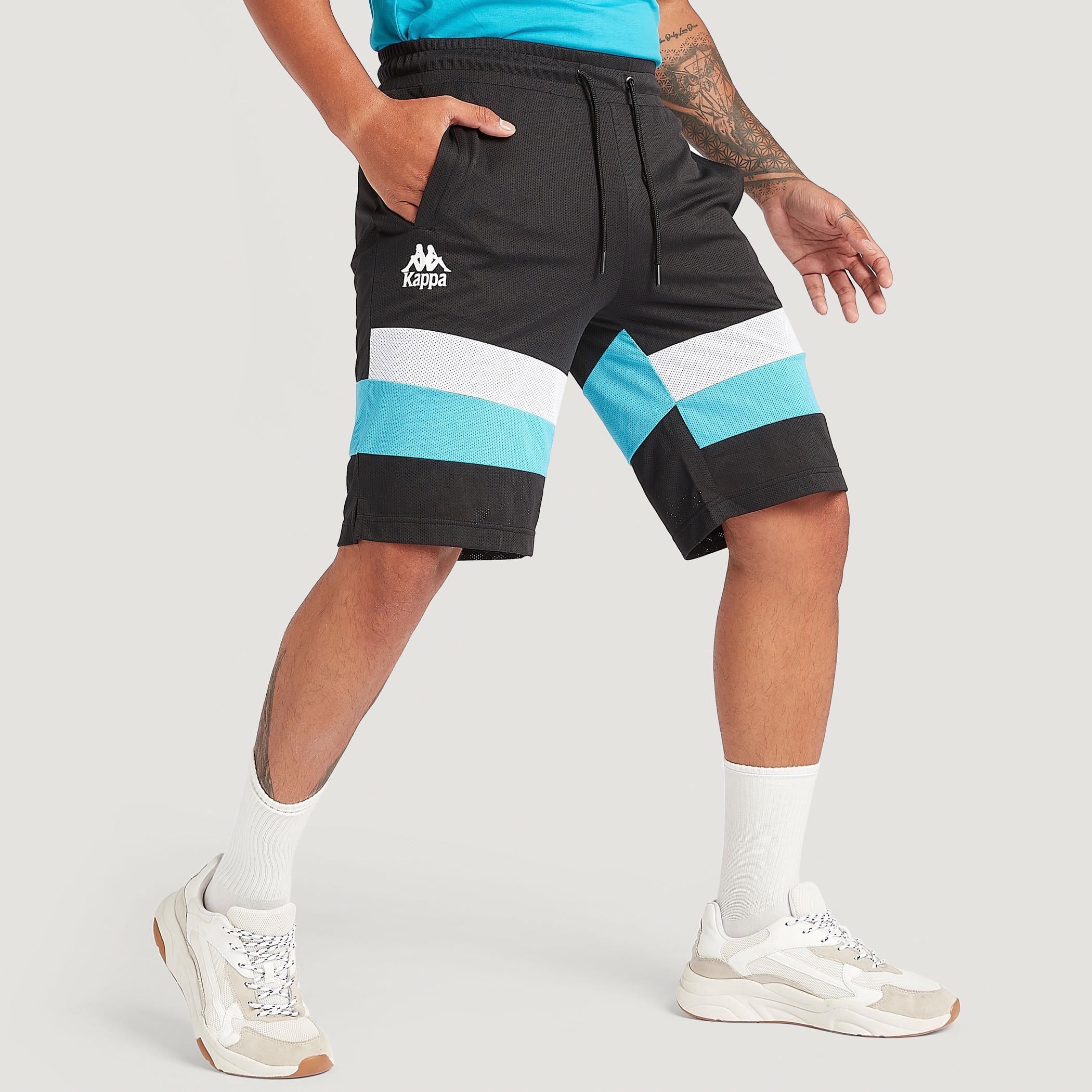 شورت بقوالب ملوّنة ورباط إغلاق من كابا-men-clothing-sportswearandactivewear-bottoms-image-5