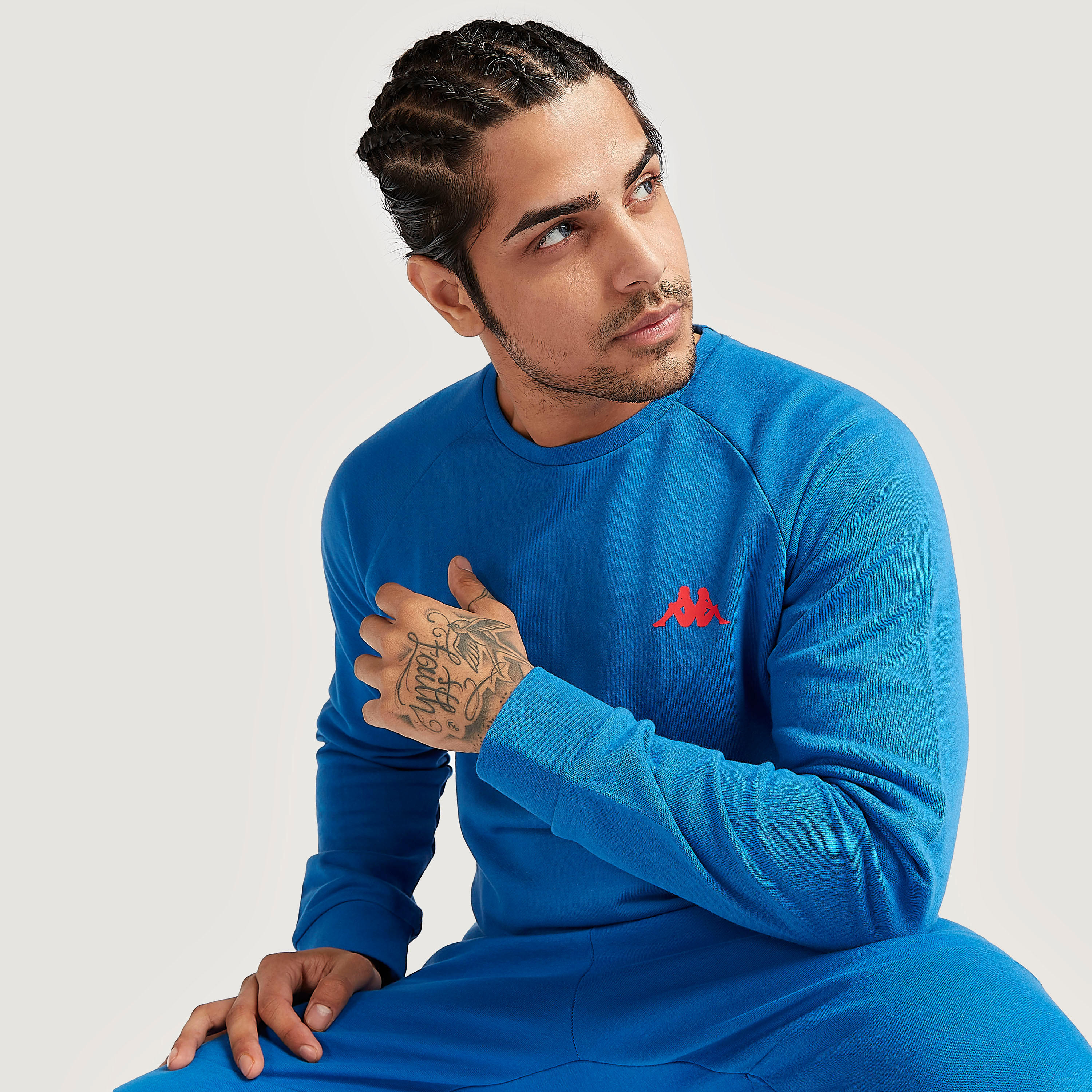سويت شيرت بياقة ضيّقة وأكمام طويلة من كابا-men-winterwear-hoodiesandsweatshirts-image-3