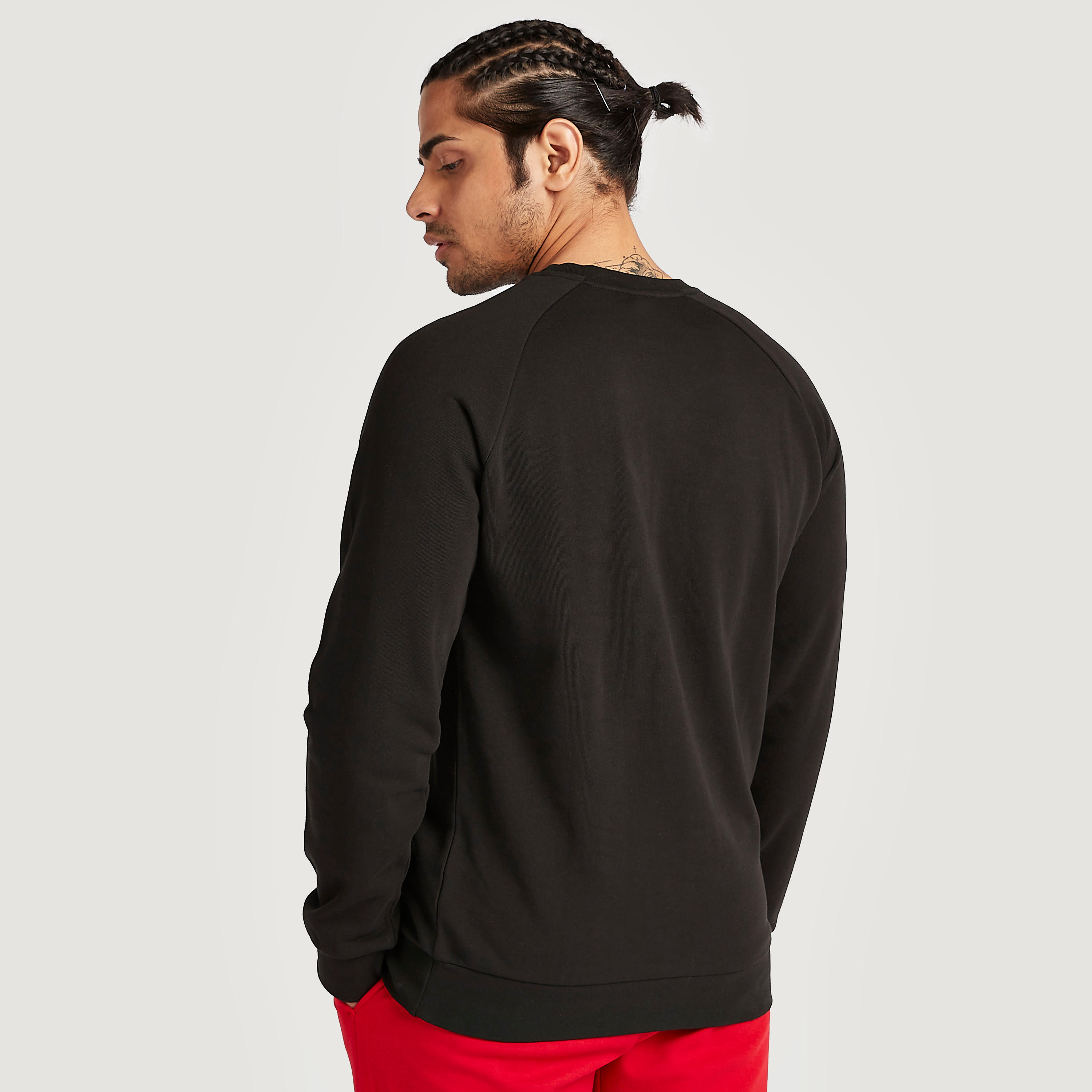 سويت شيرت بياقة ضيقة وأكمام طويلة من كابا-men-winterwear-hoodiesandsweatshirts-image-4