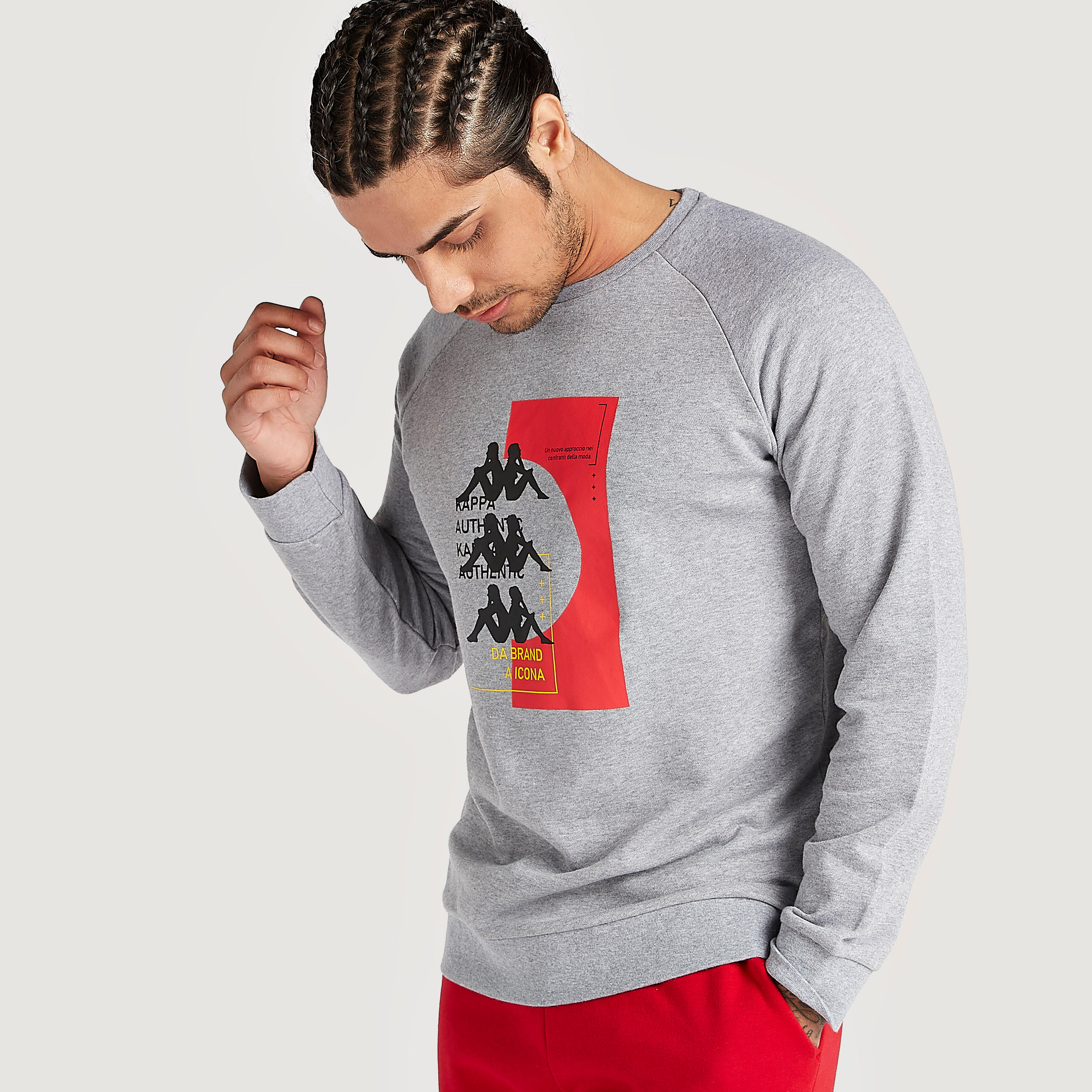 سويت شيرت بياقة ضيقة وأكمام طويلة من كابا-men-winterwear-hoodiesandsweatshirts-image-5