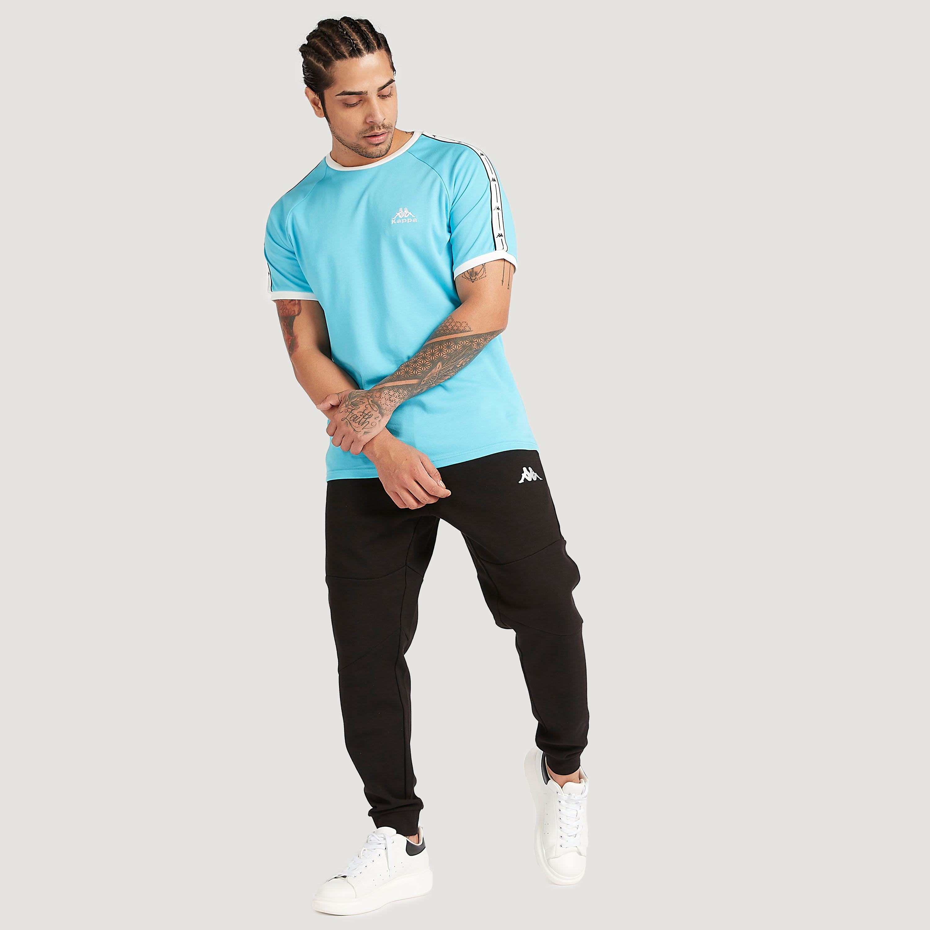 Kappa Printed Crew Neck T-shirt with Short Sleeves-men-clothing-sportswearandactivewear-tshirtsandpolos-image-2