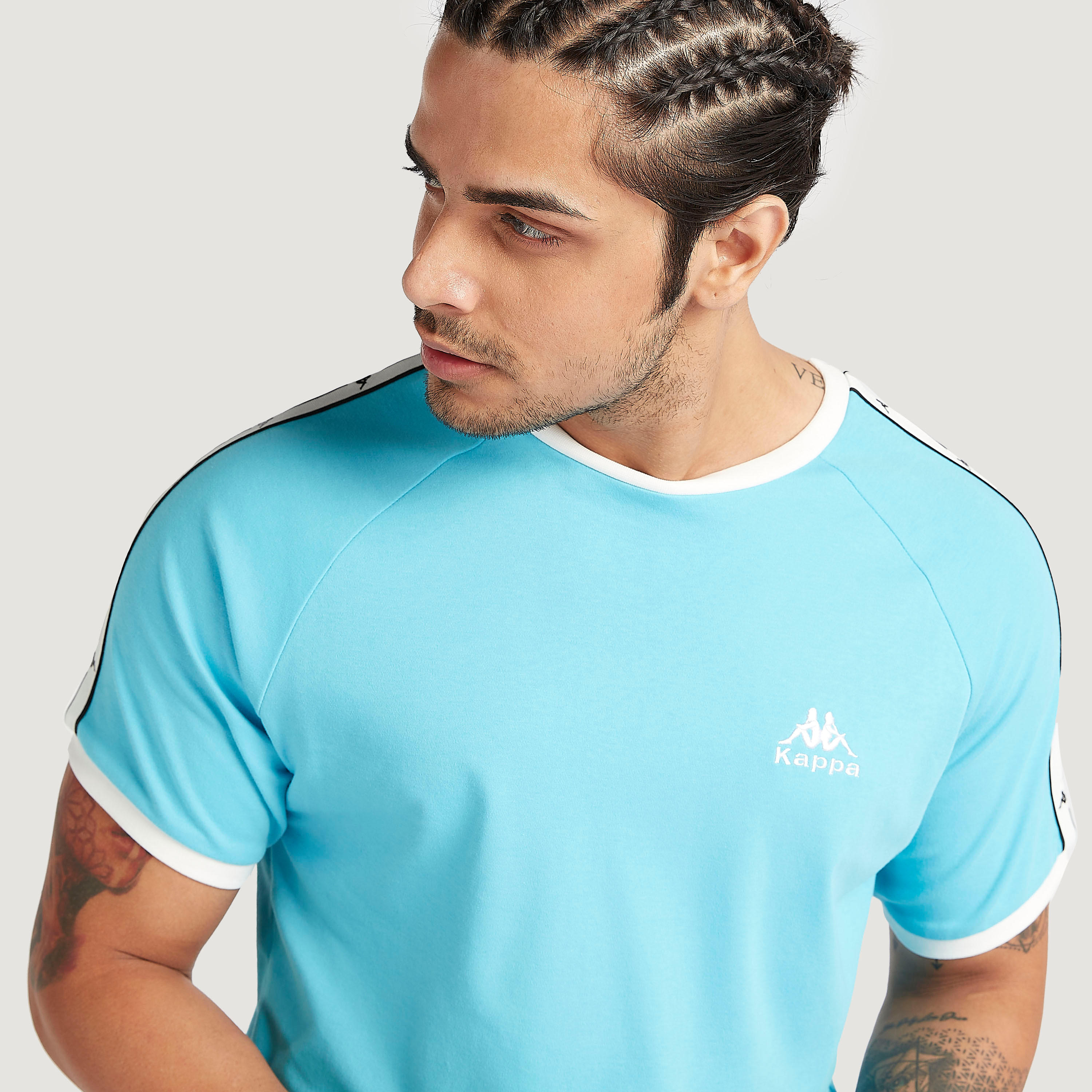 Kappa Printed Crew Neck T-shirt with Short Sleeves-men-clothing-sportswearandactivewear-tshirtsandpolos-image-3