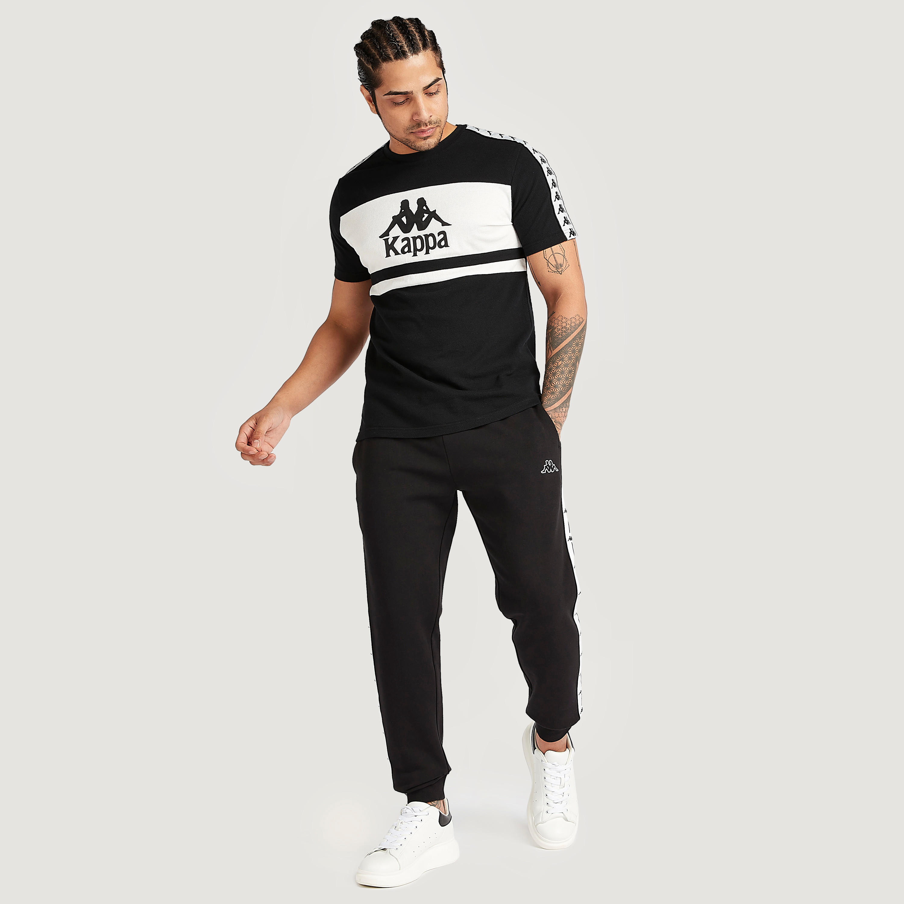 Kappa Printed Cut and Sew T-shirt with Short Sleeves-men-clothing-sportswearandactivewear-tshirtsandpolos-image-2