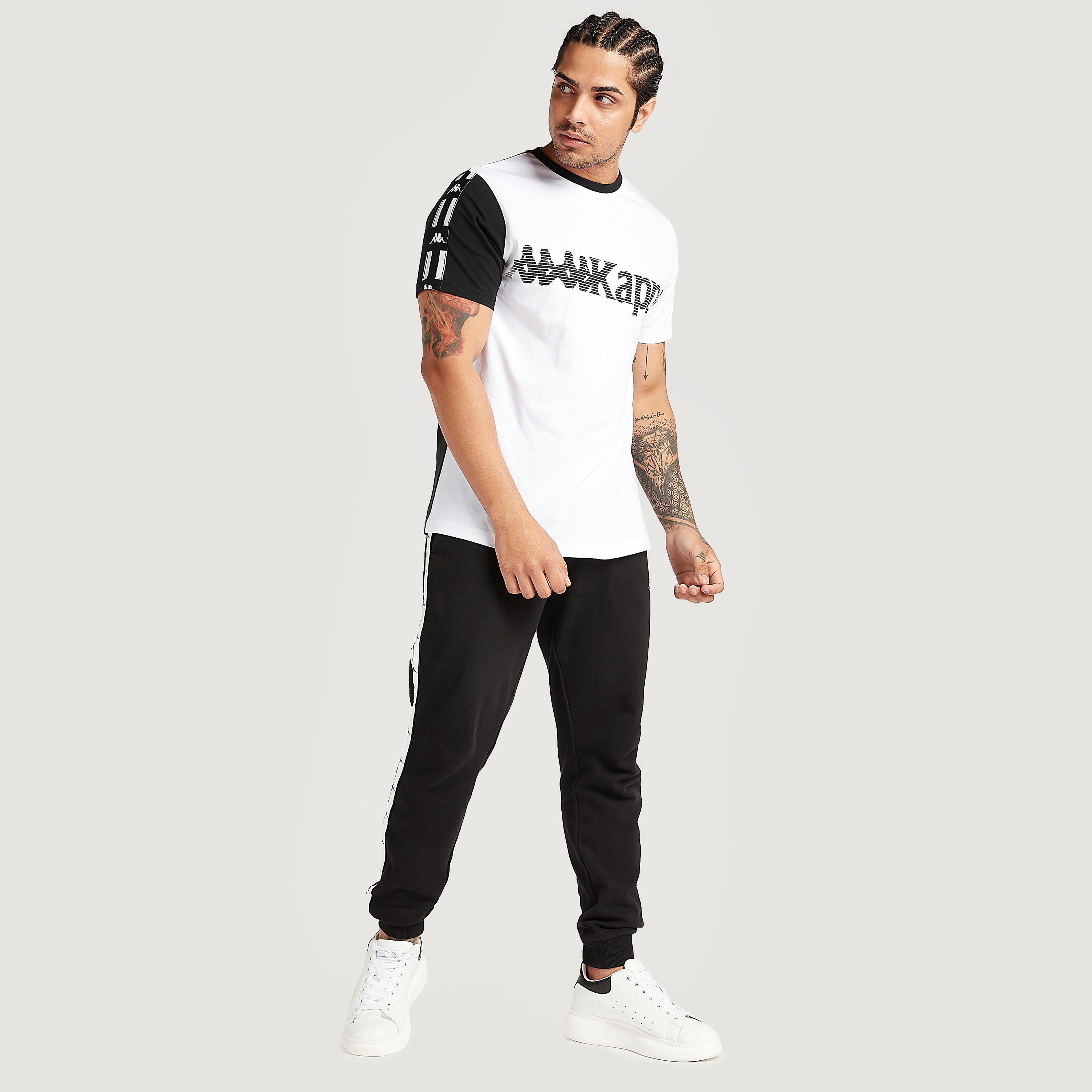 Kappa Crew Neck T-shirt with Short Sleeves-men-clothing-sportswearandactivewear-tshirtsandpolos-image-2