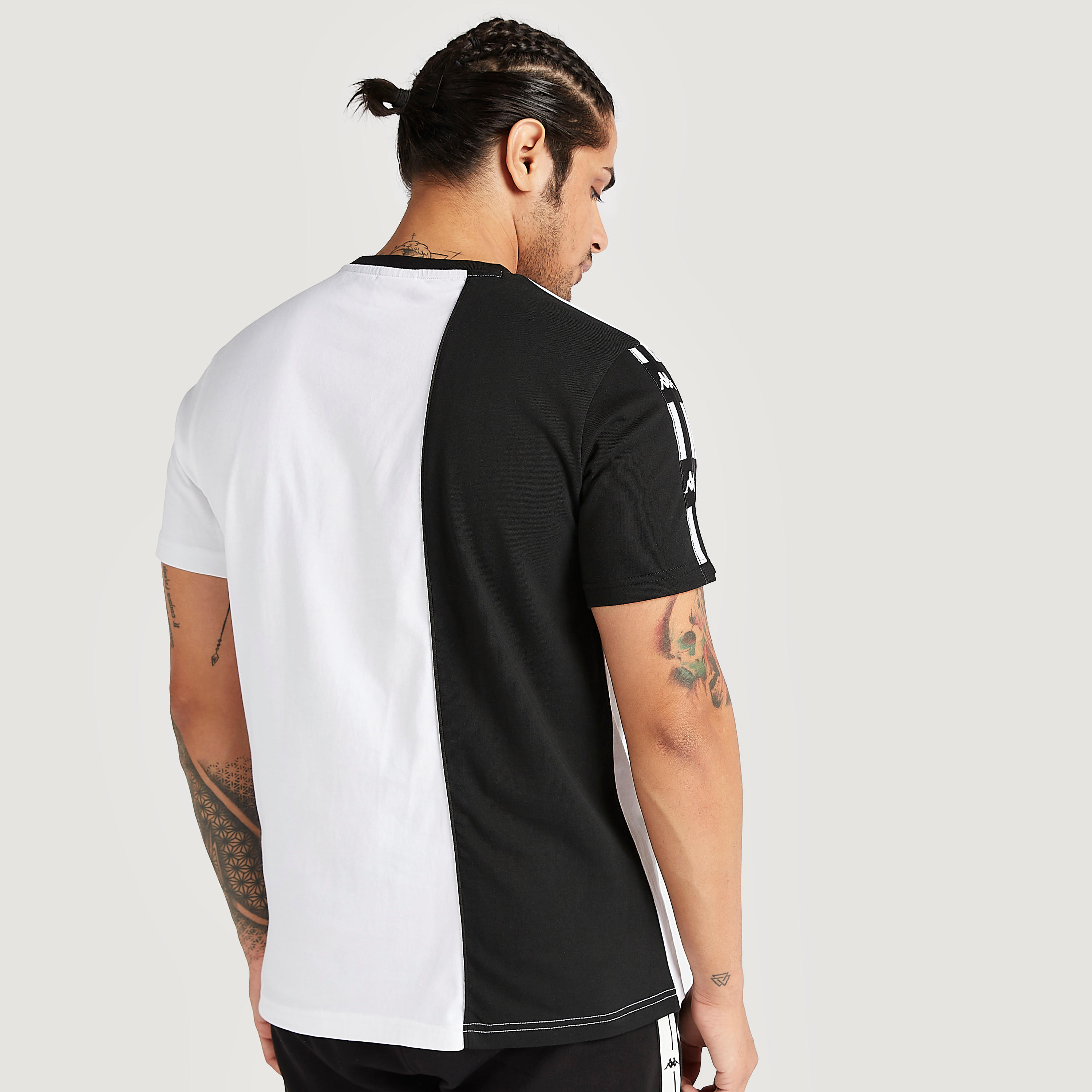 Kappa Crew Neck T-shirt with Short Sleeves-men-clothing-sportswearandactivewear-tshirtsandpolos-image-4