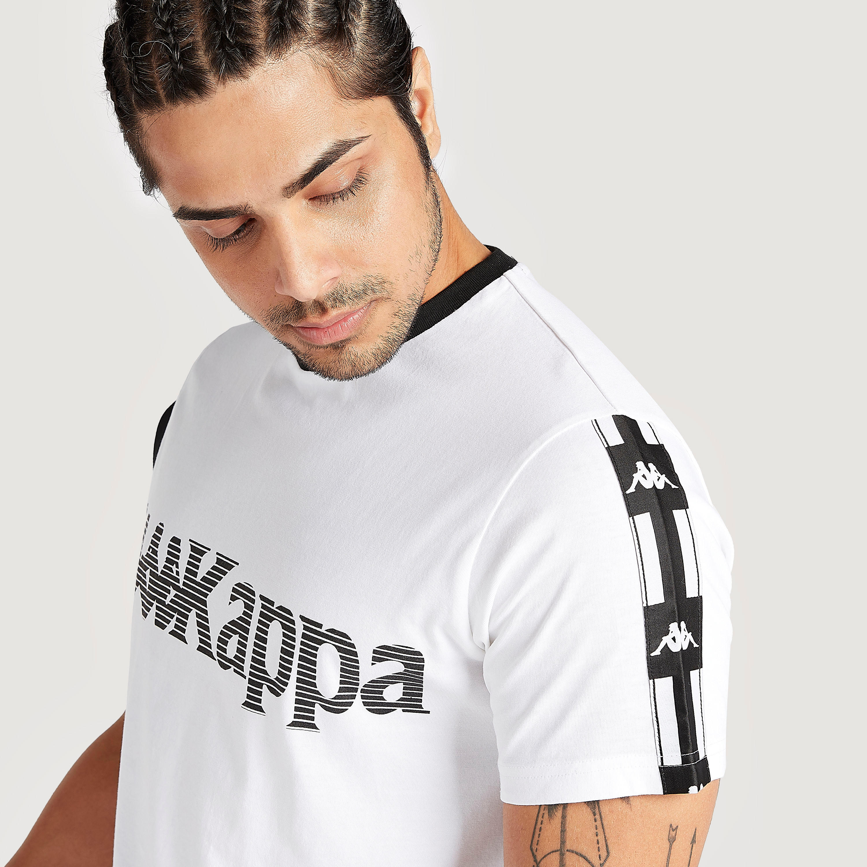 Kappa Crew Neck T-shirt with Short Sleeves-men-clothing-sportswearandactivewear-tshirtsandpolos-image-5