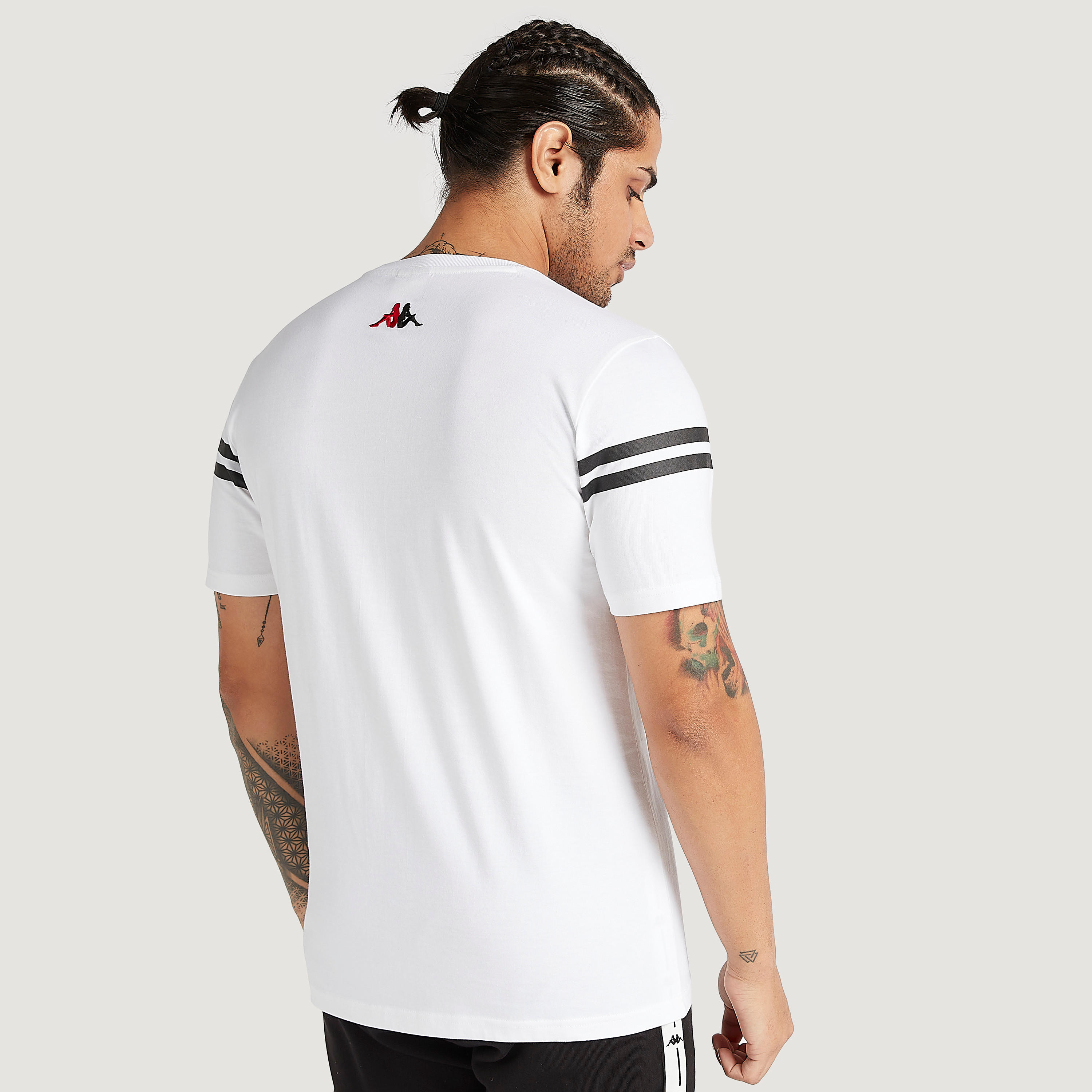 Kappa Printed Crew Neck T-shirt with Short Sleeves-men-clothing-sportswearandactivewear-tshirtsandpolos-image-4