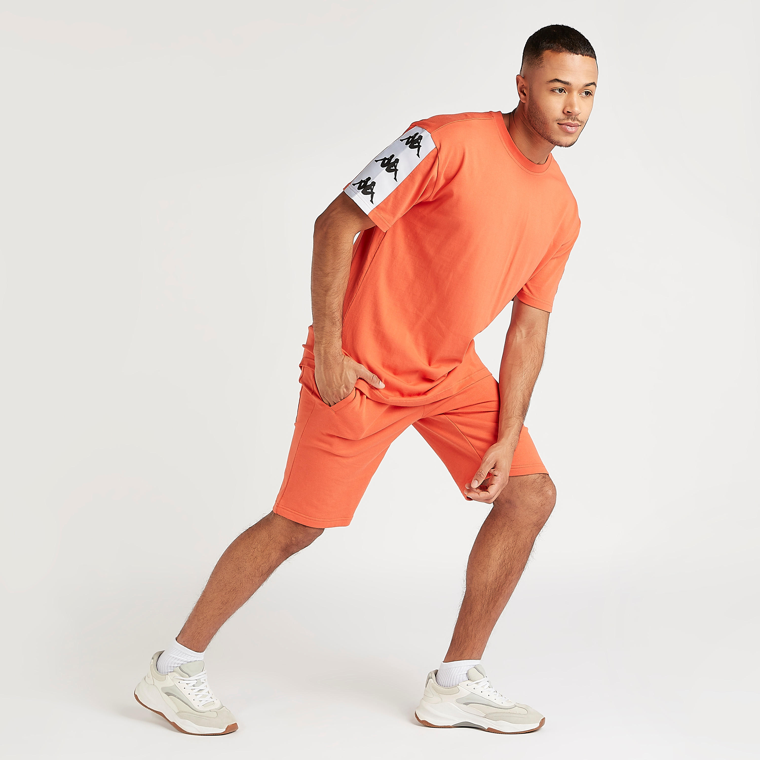 Kappa Printed Crew Neck T-shirt with Short Sleeves-men-clothing-sportswearandactivewear-tshirtsandpolos-image-2