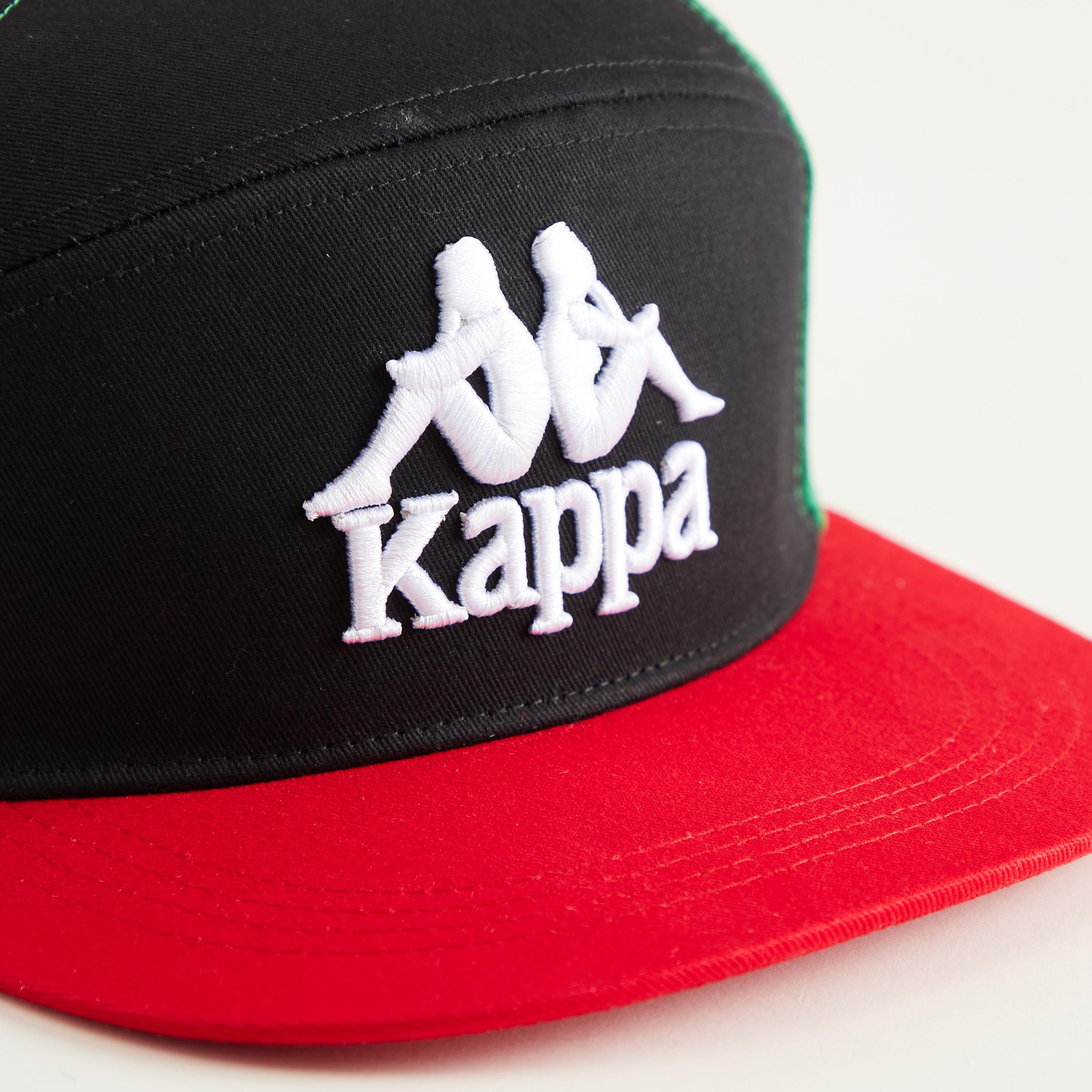 Kappa Textured Cap with Adjustable Snap Closure-men-caps-image-4