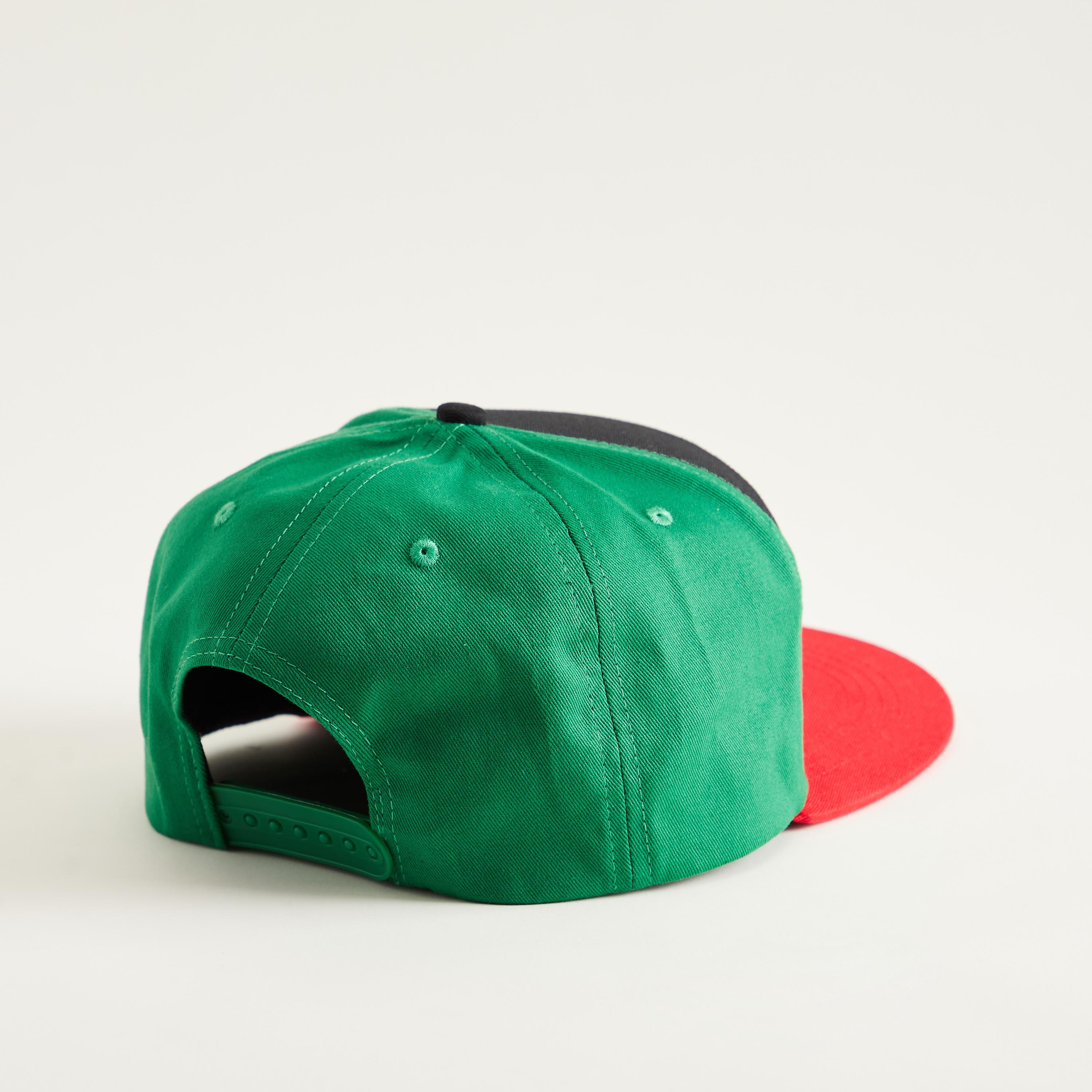 Kappa Textured Cap with Adjustable Snap Closure-men-caps-image-5