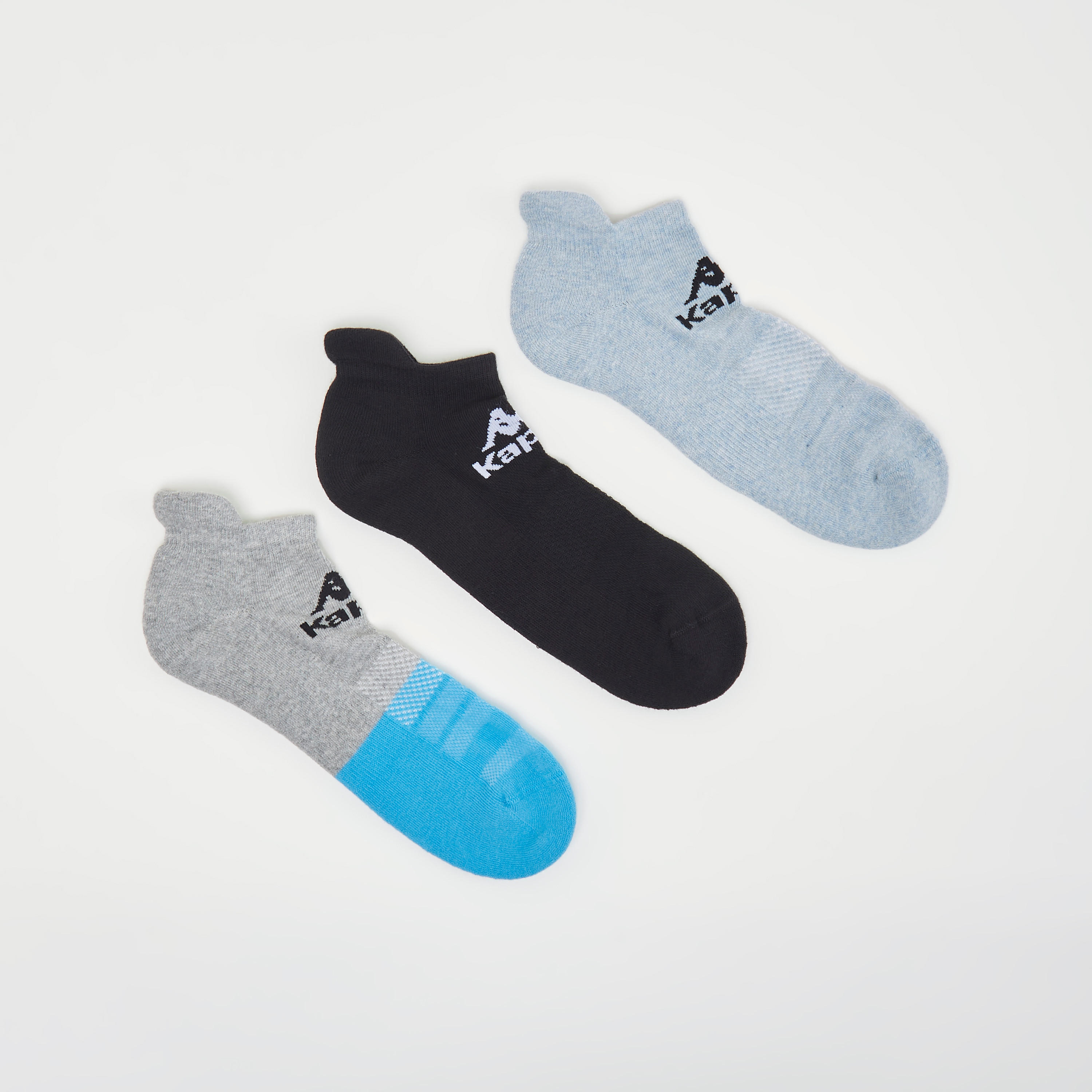 Set of 3 - Kappa No Show Socks-men-socks-image-1