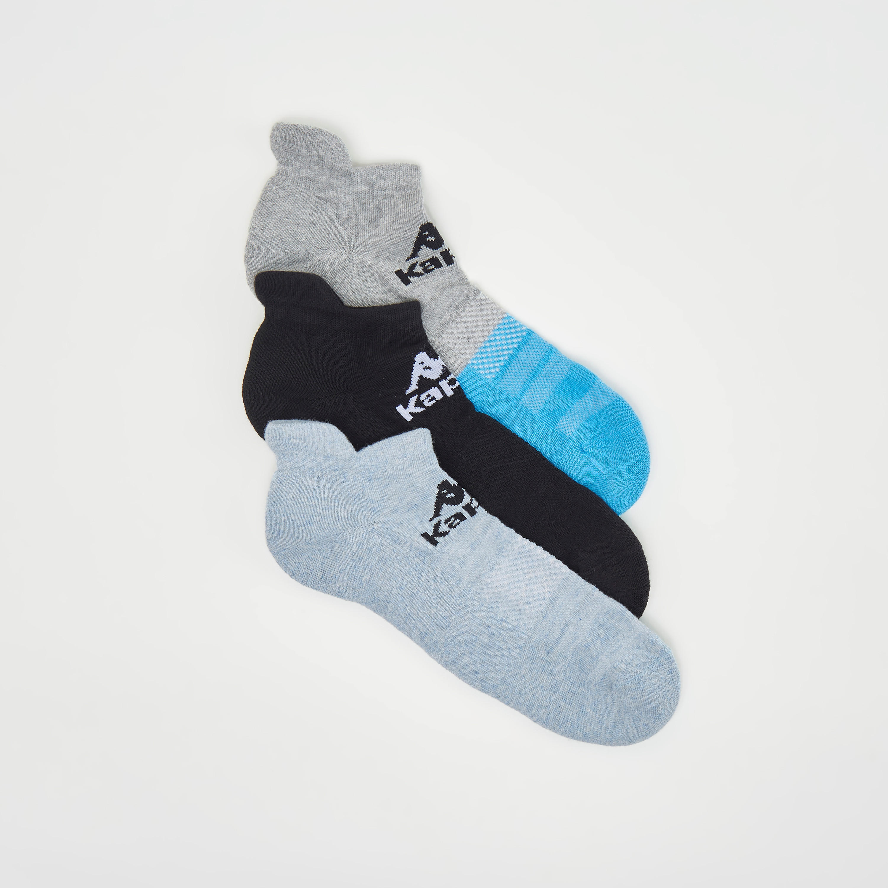 Set of 3 - Kappa No Show Socks-men-socks-image-2