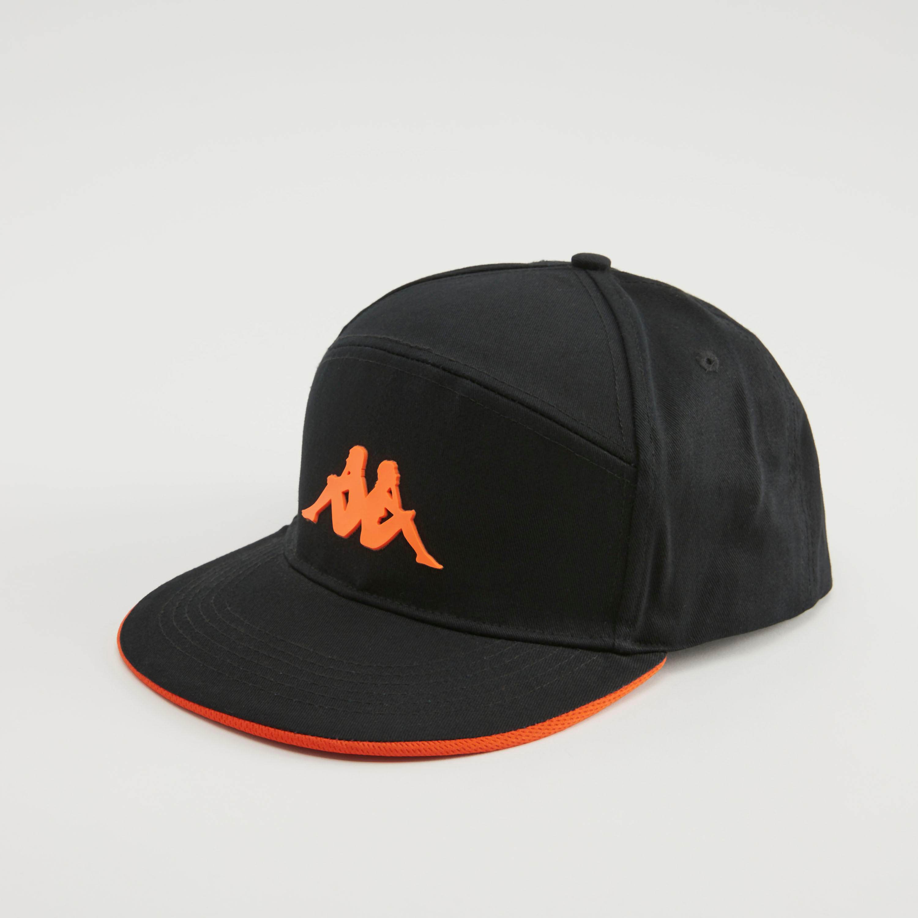 Kappa Textured Baseball Cap with Snap Closure-men-caps-image-1